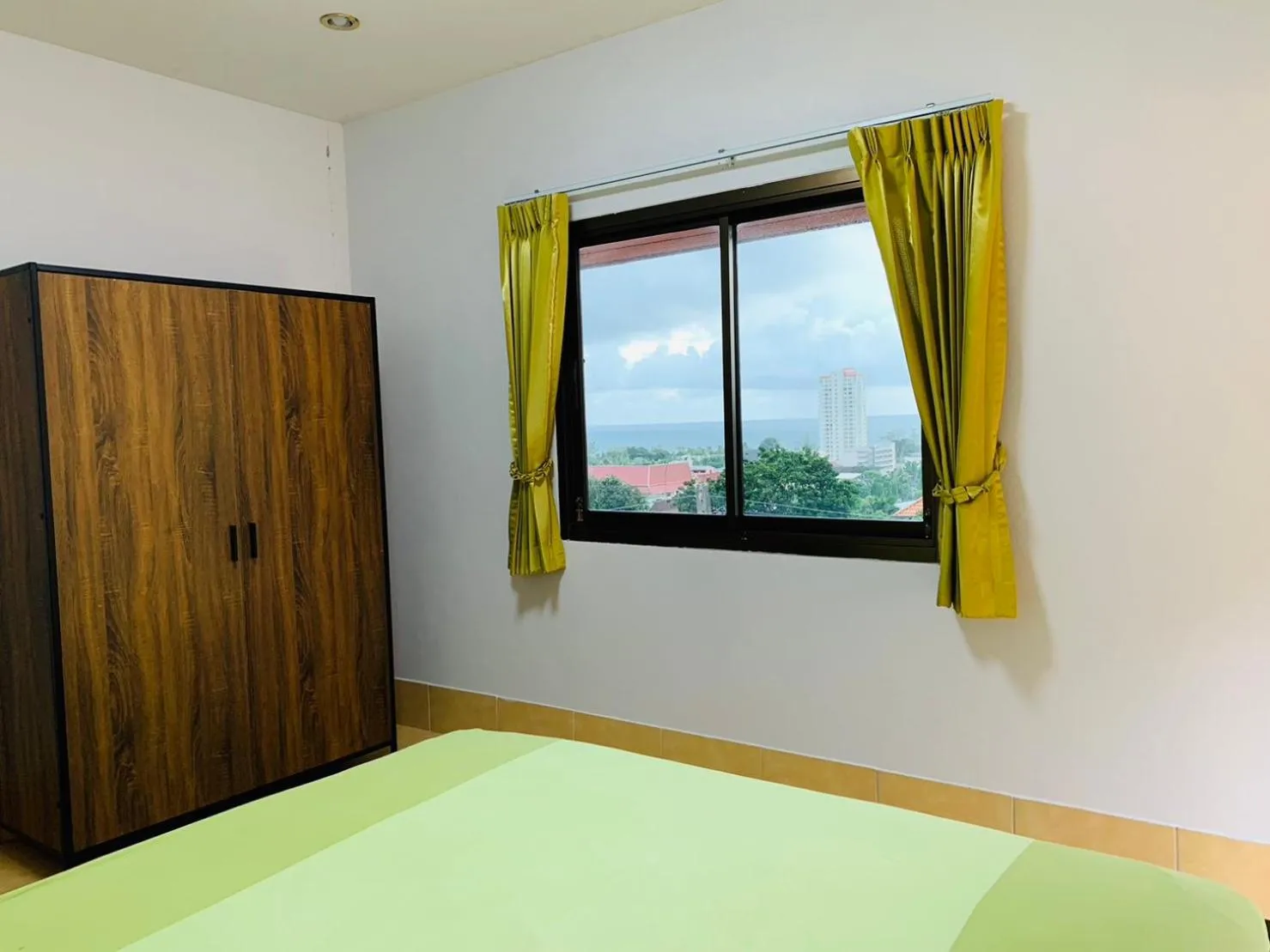 Photo of the whole room, Bed in Scan House Apartment