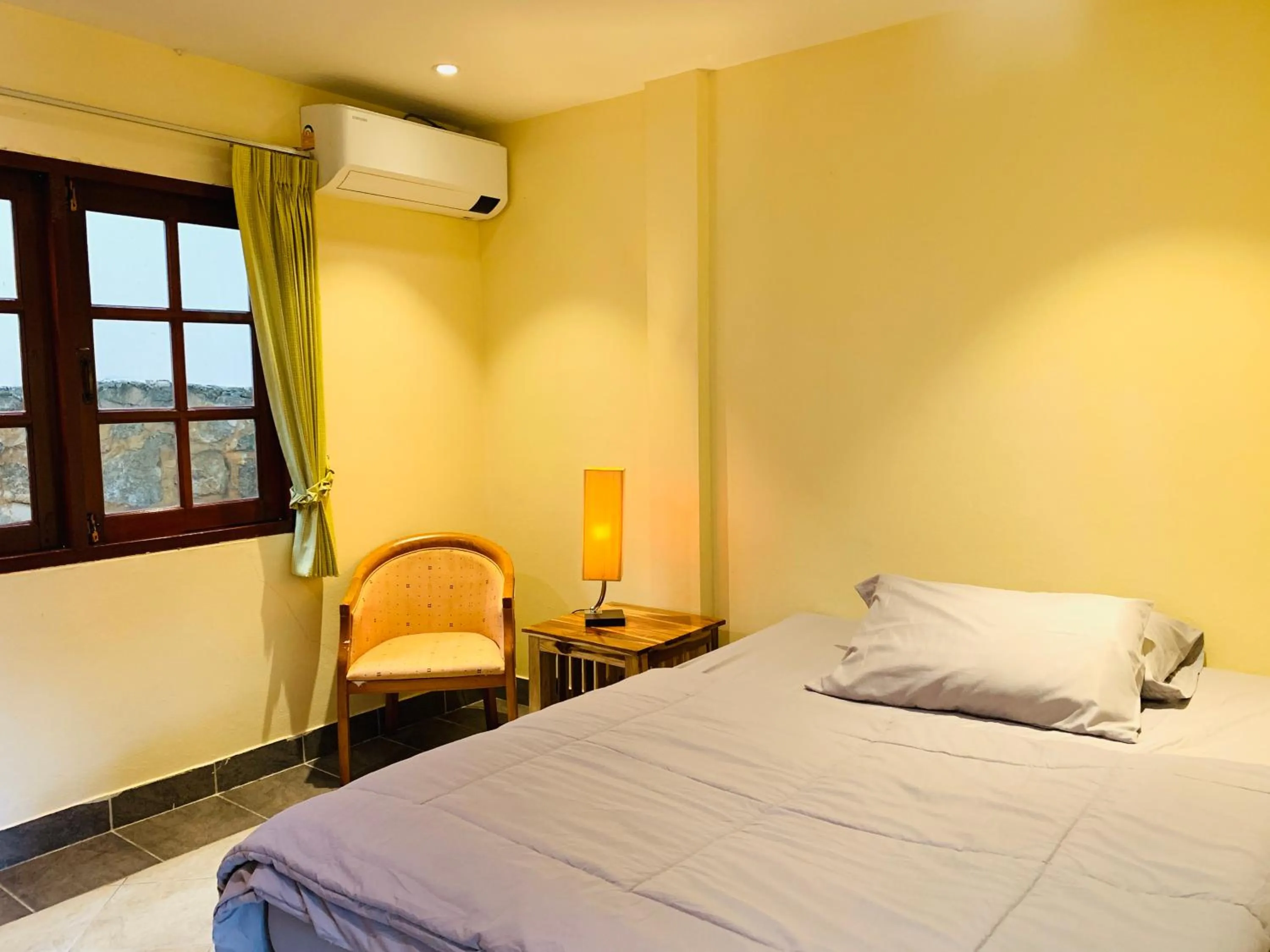 Bed in Scan House Apartment