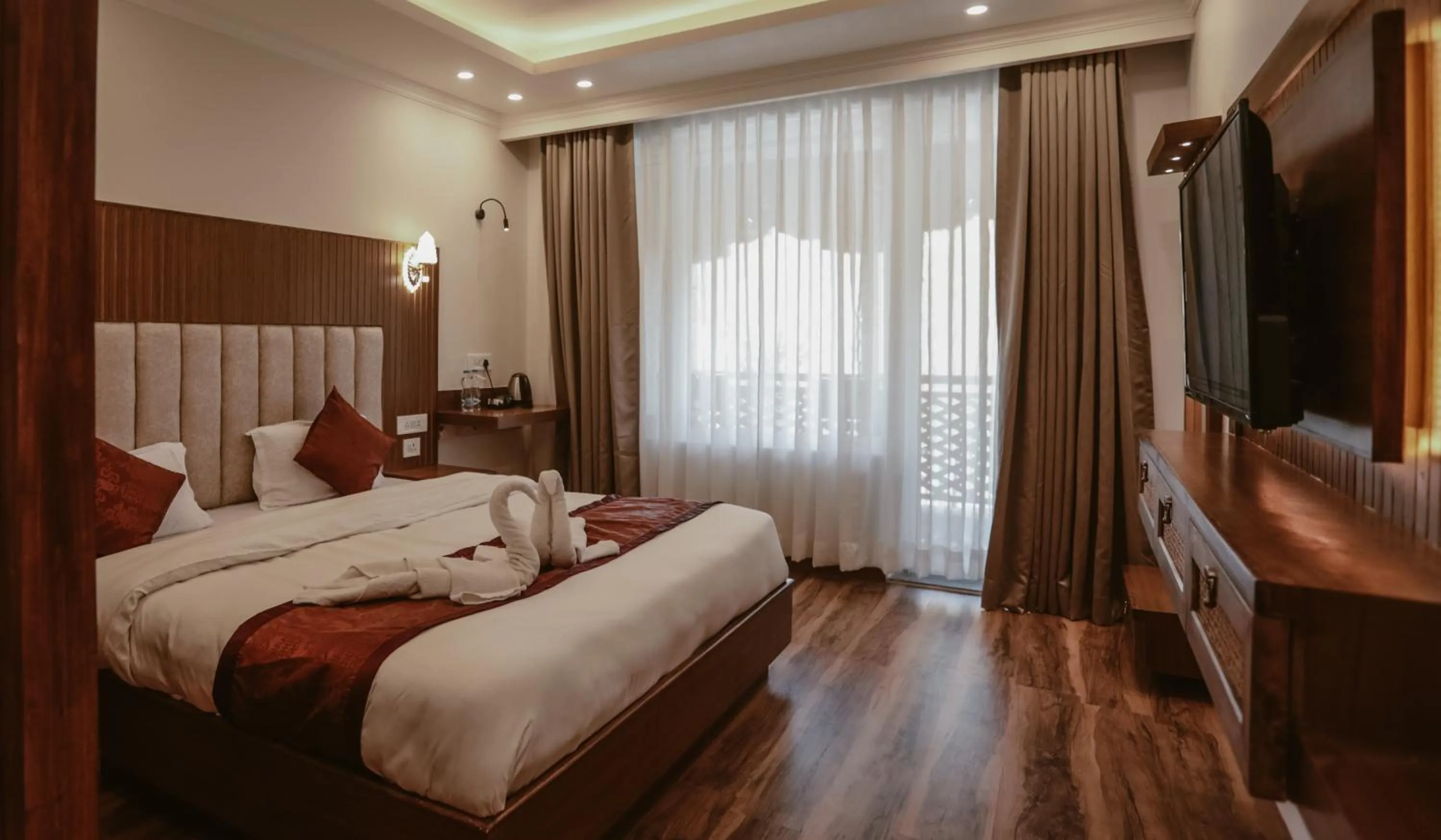 TV and multimedia, Bed in Hotel Youthok Heritage