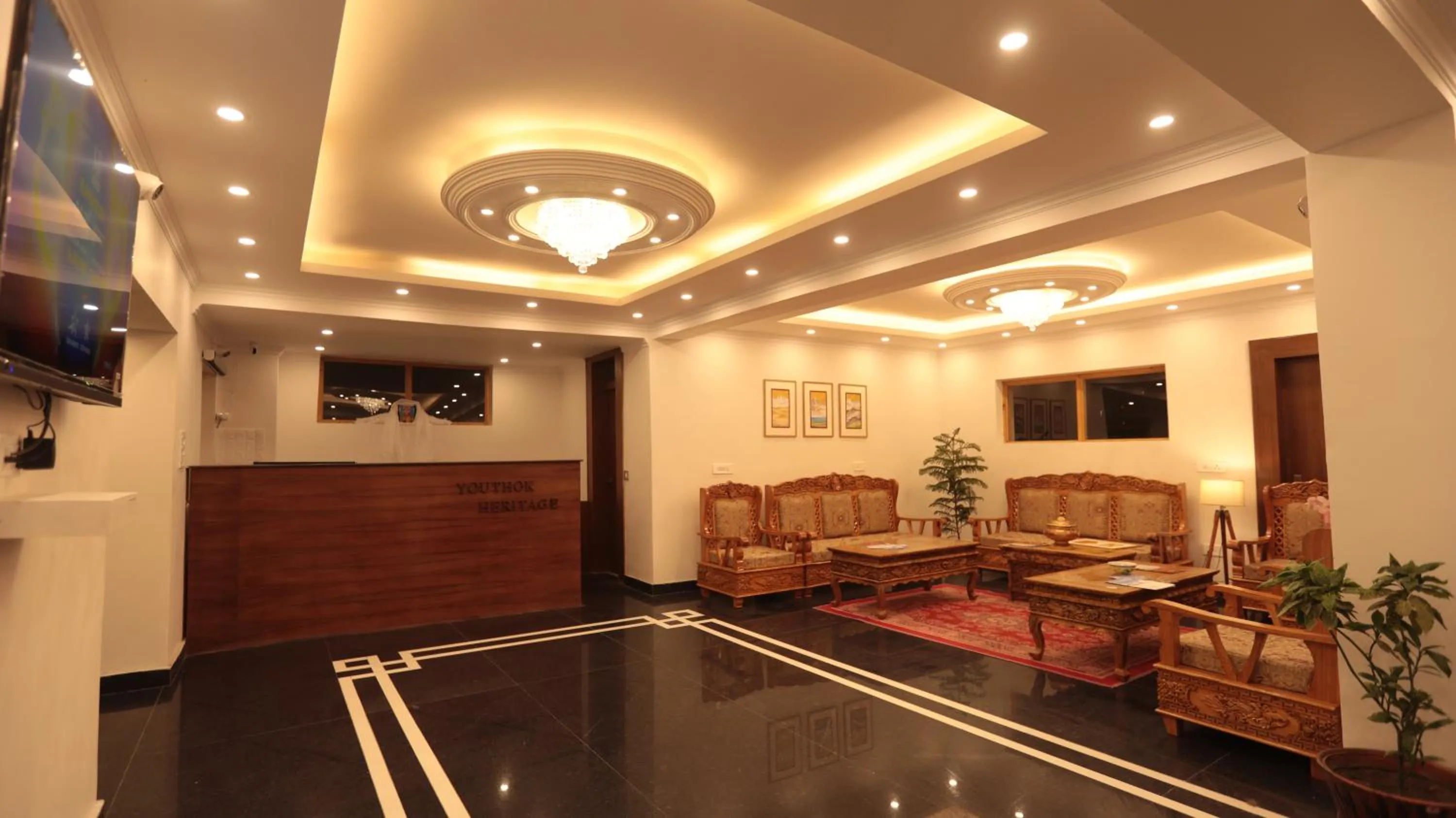 Lobby or reception in Hotel Youthok Heritage