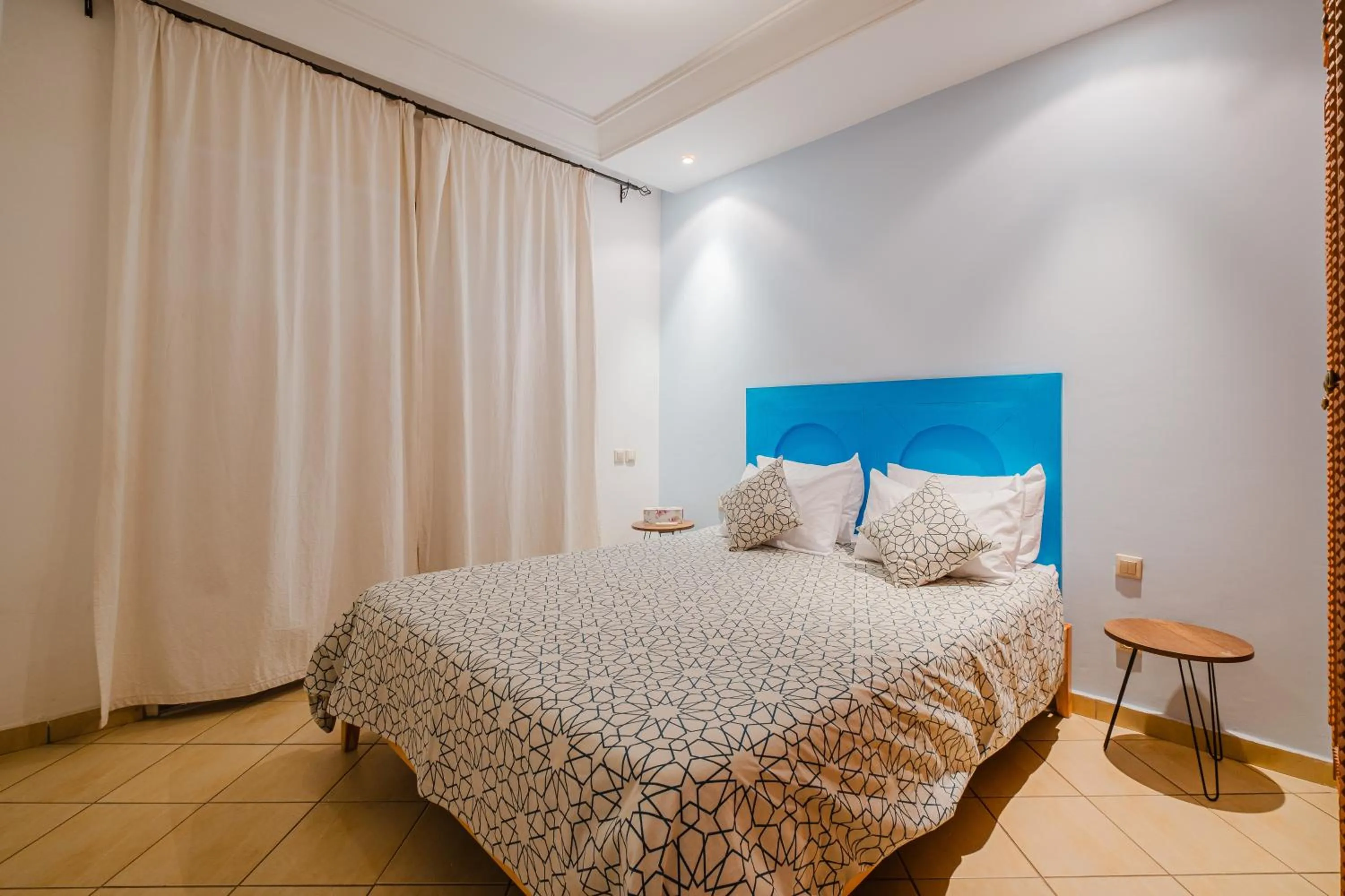 Bedroom in Amoud Apartments - Stylish Comfort at Residence Dyar Al Kheir