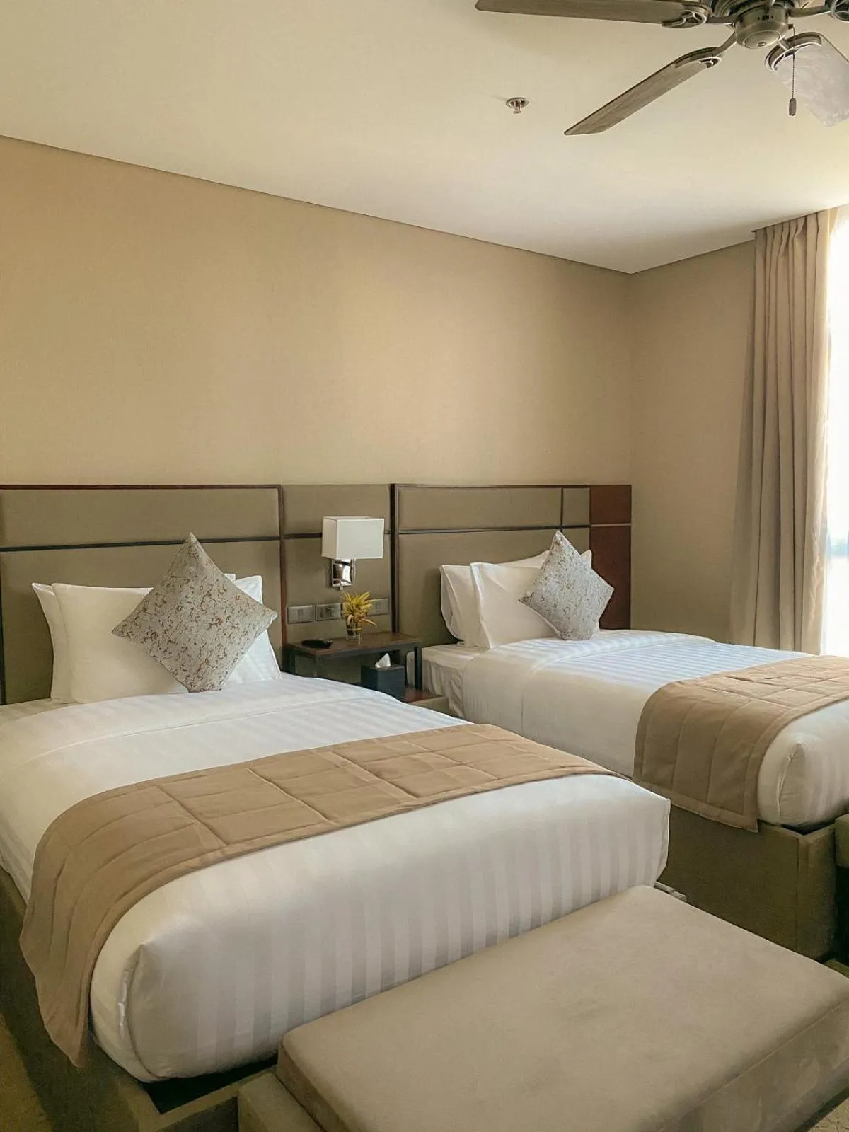 Bed in The Plaza Garden Hotel and Residences