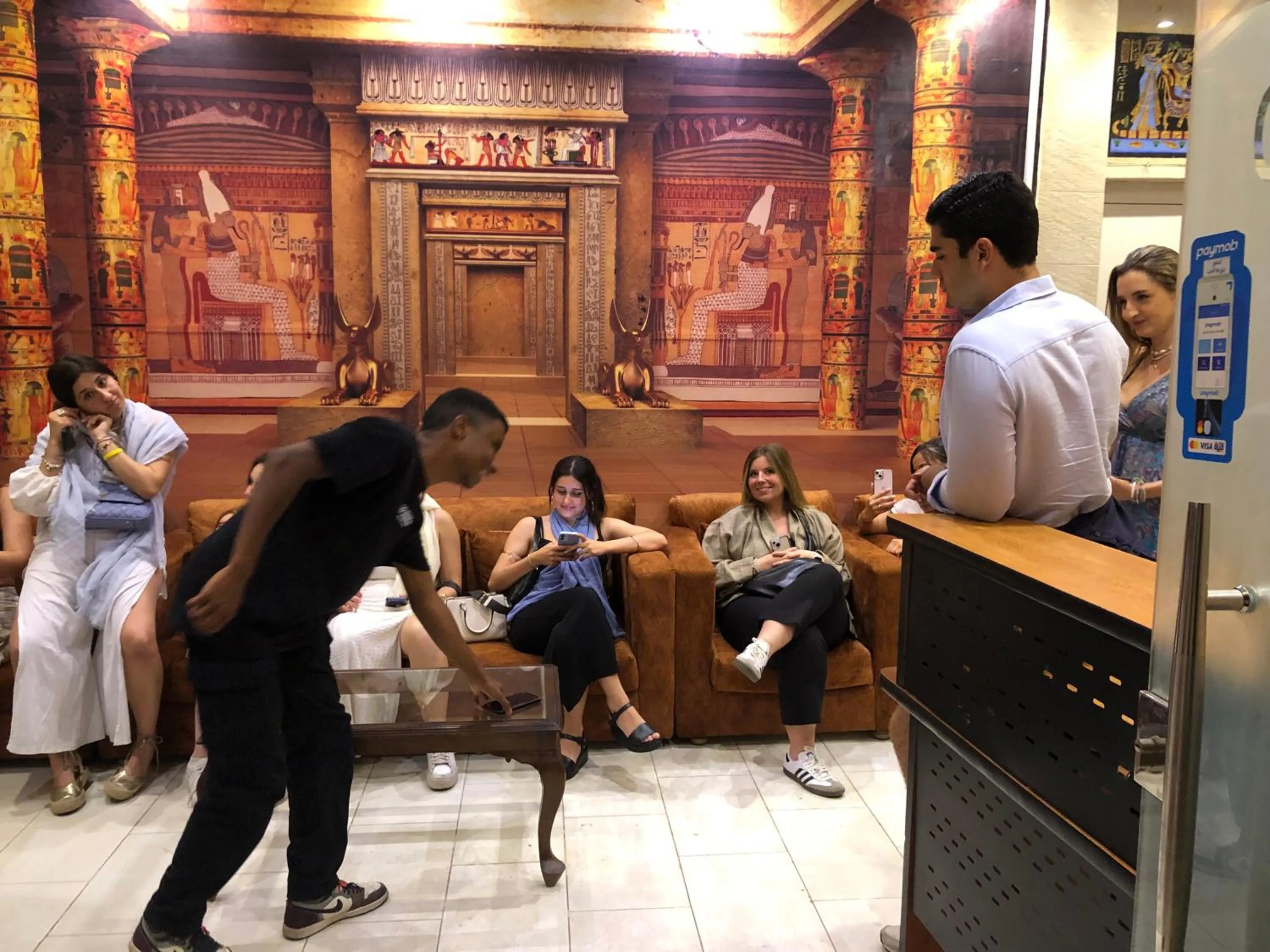 People in Grand Pyramid View Hotel