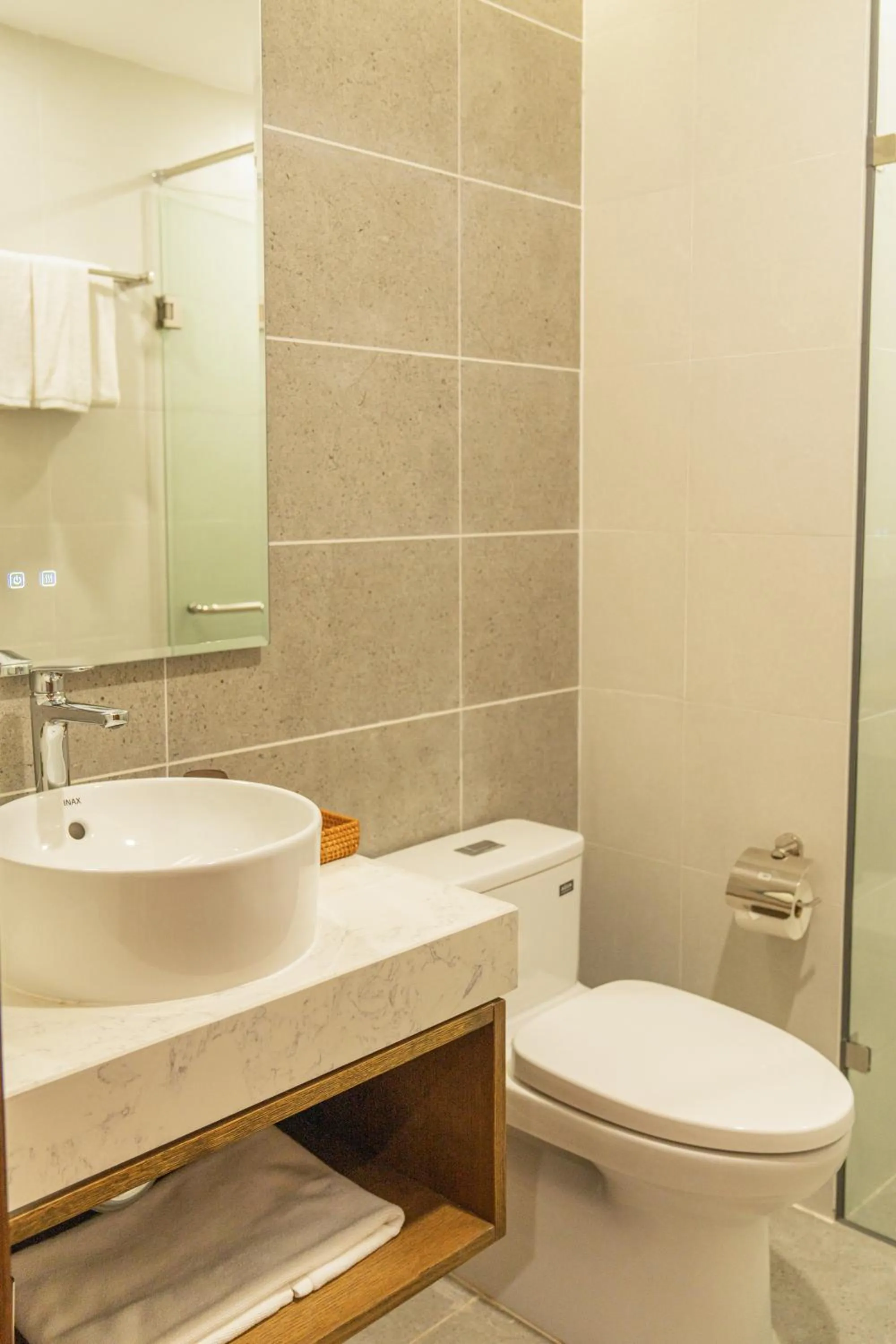 Toilet in Palo Santo Hotel Phu Quoc