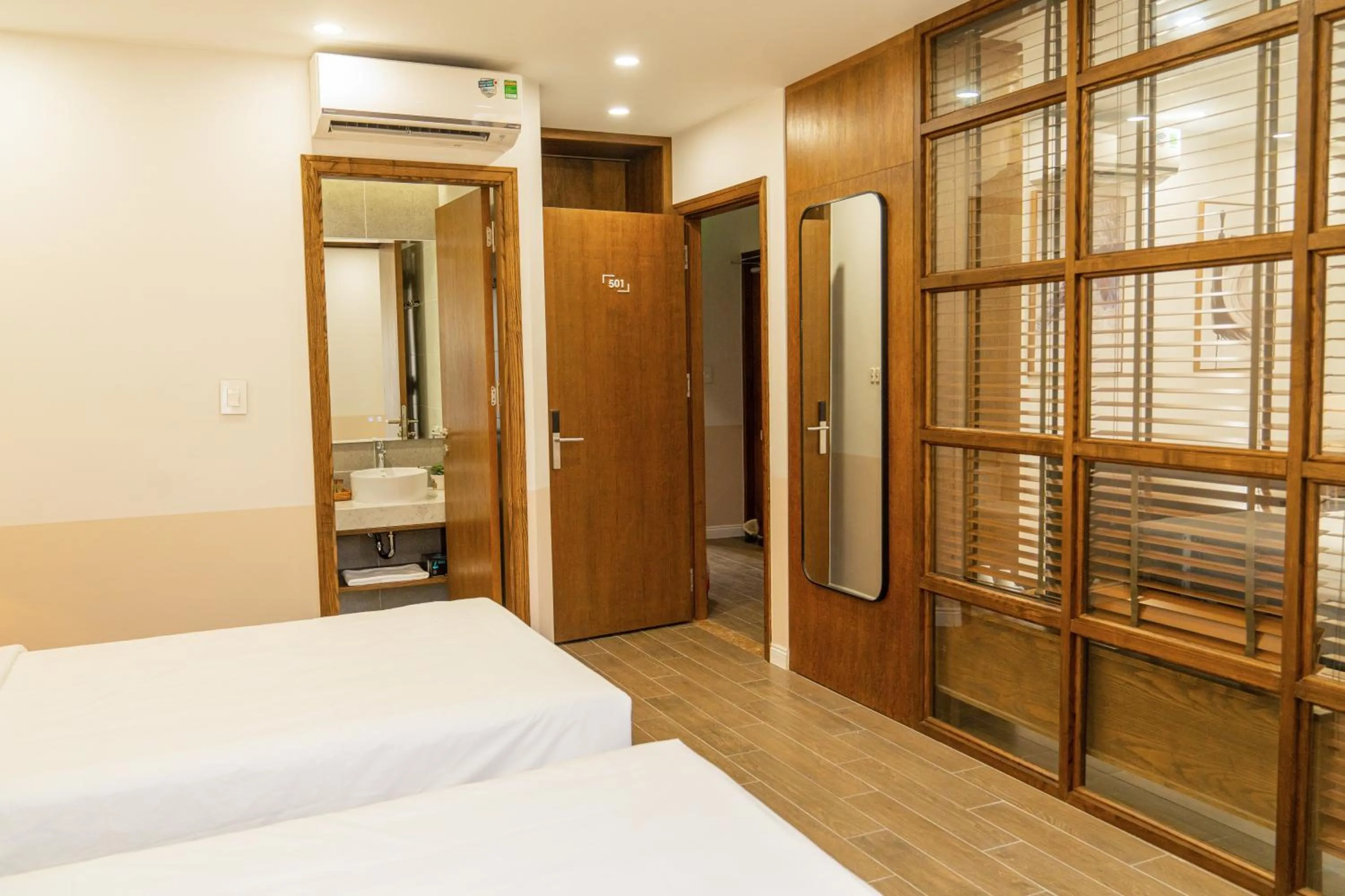 Bedroom, Bed in Palo Santo Hotel Phu Quoc