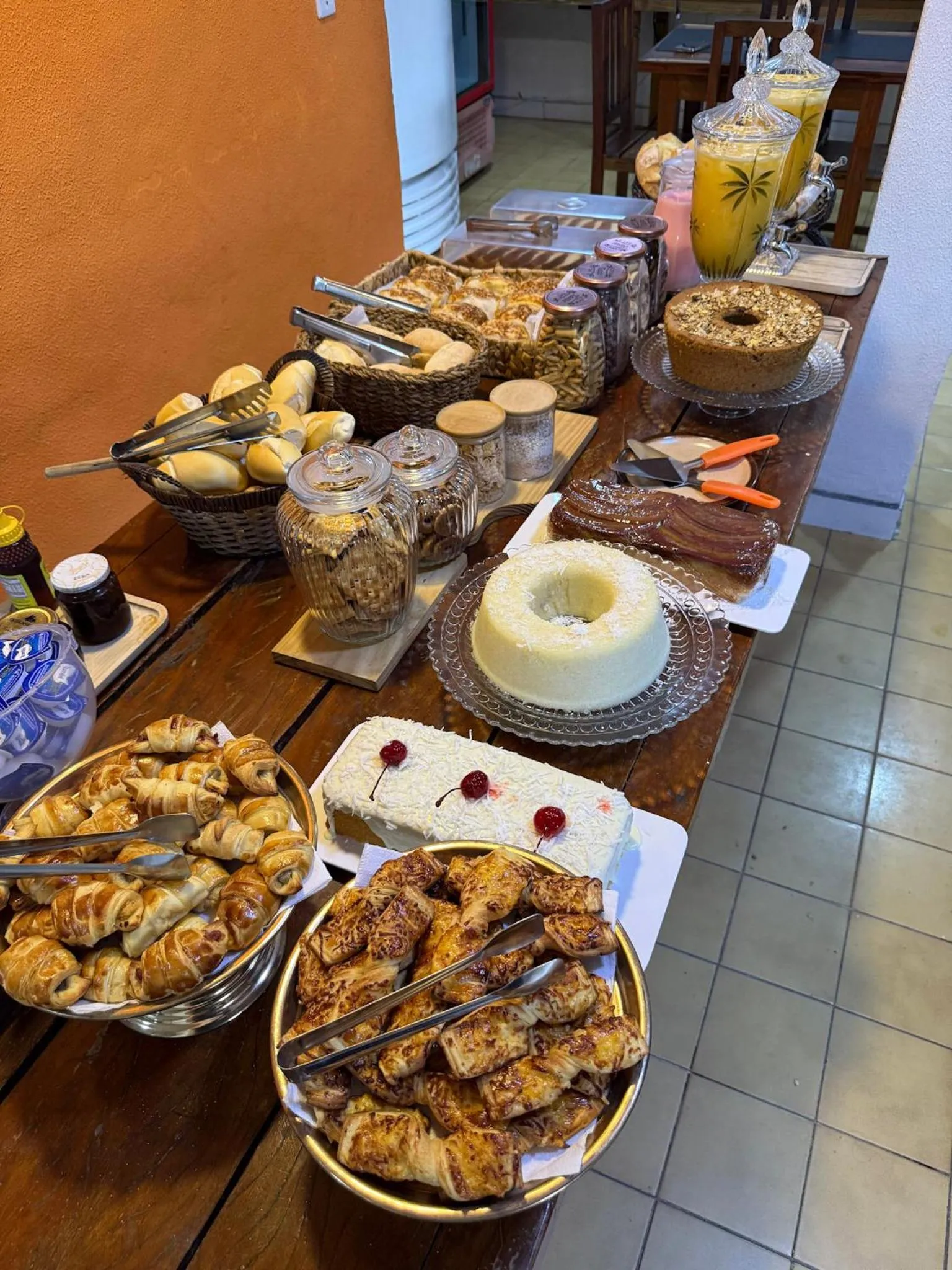 Breakfast in Pousada Lisamar