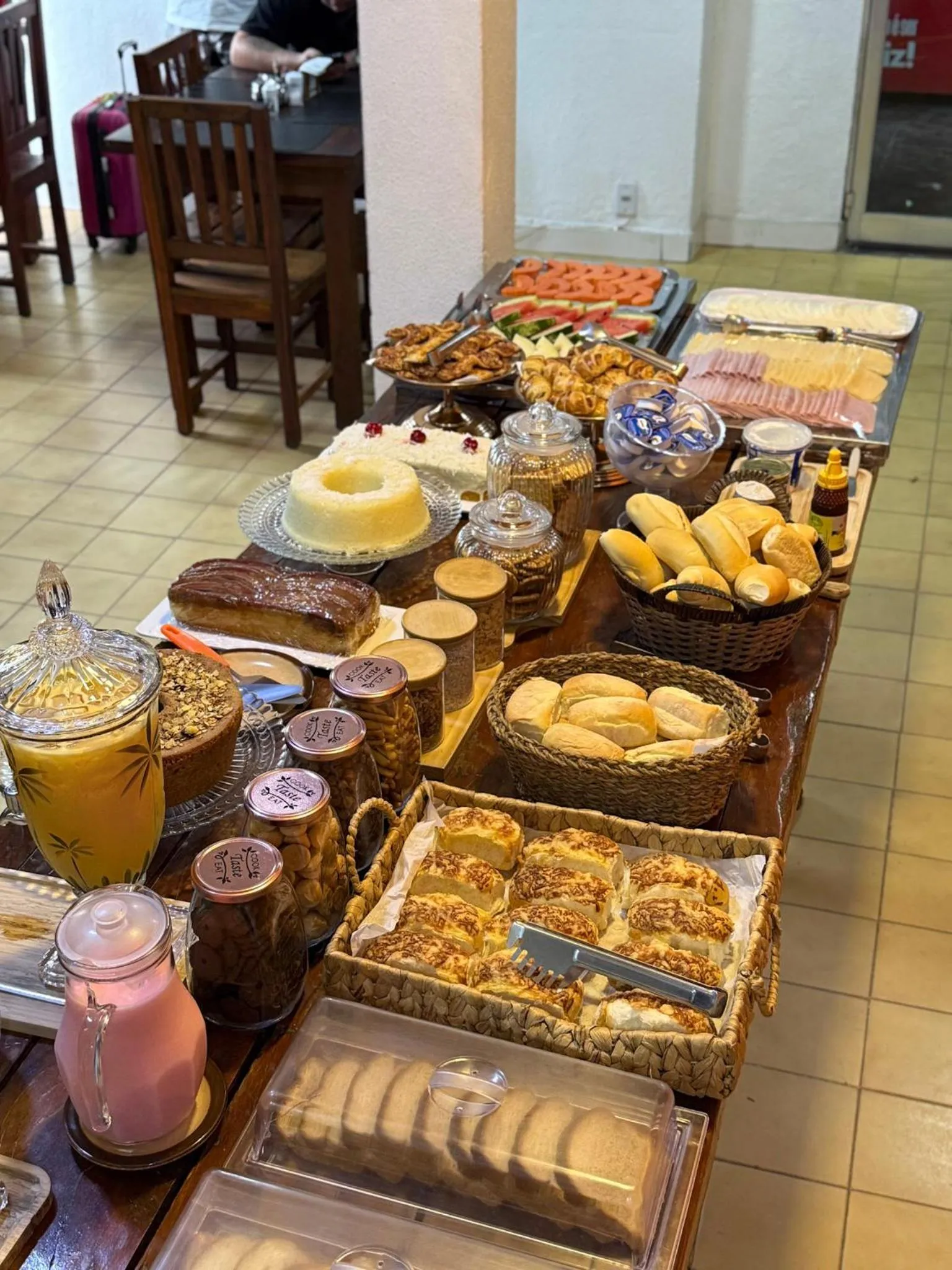 Breakfast in Pousada Lisamar