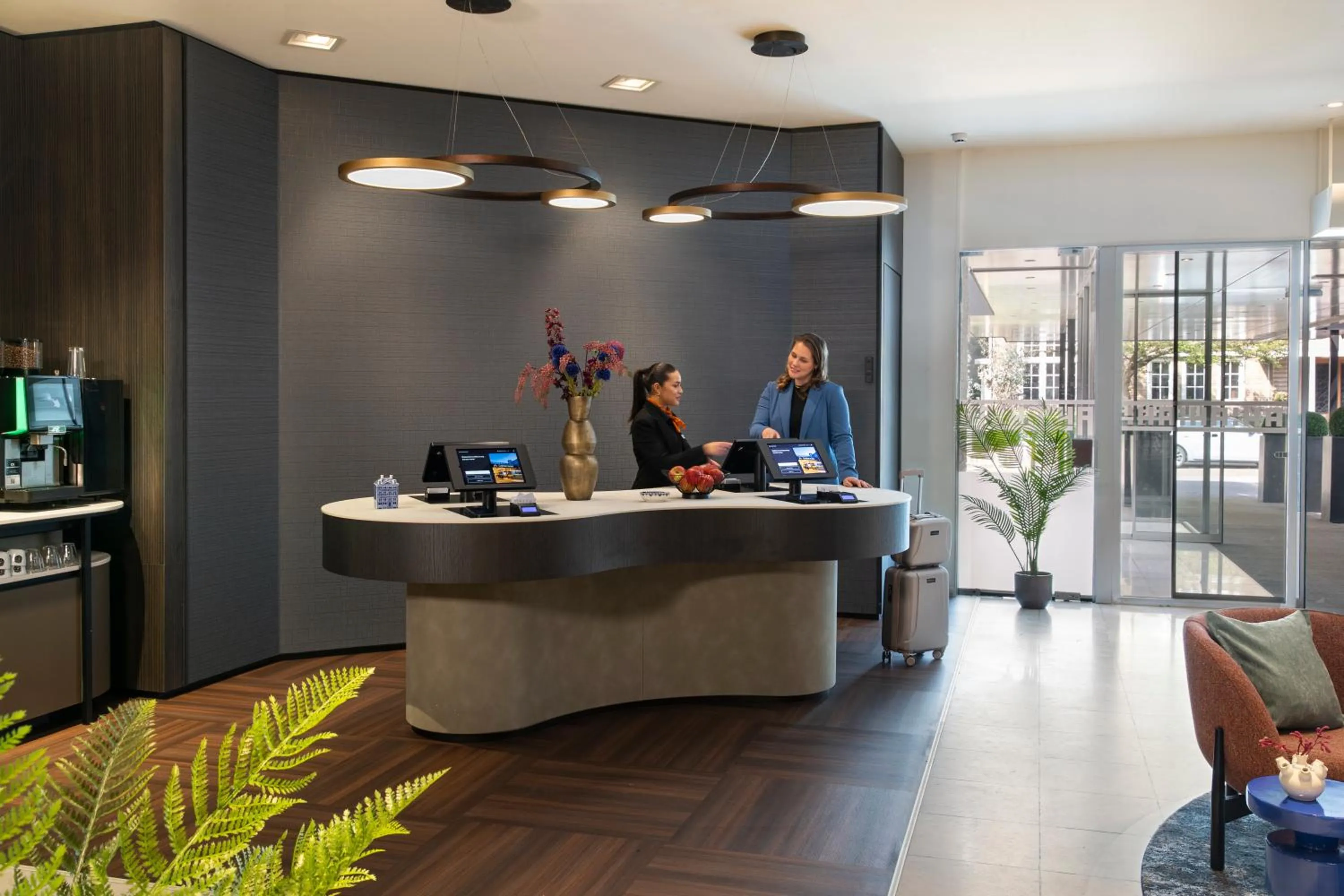 Lobby or reception in Bilderberg Garden Hotel