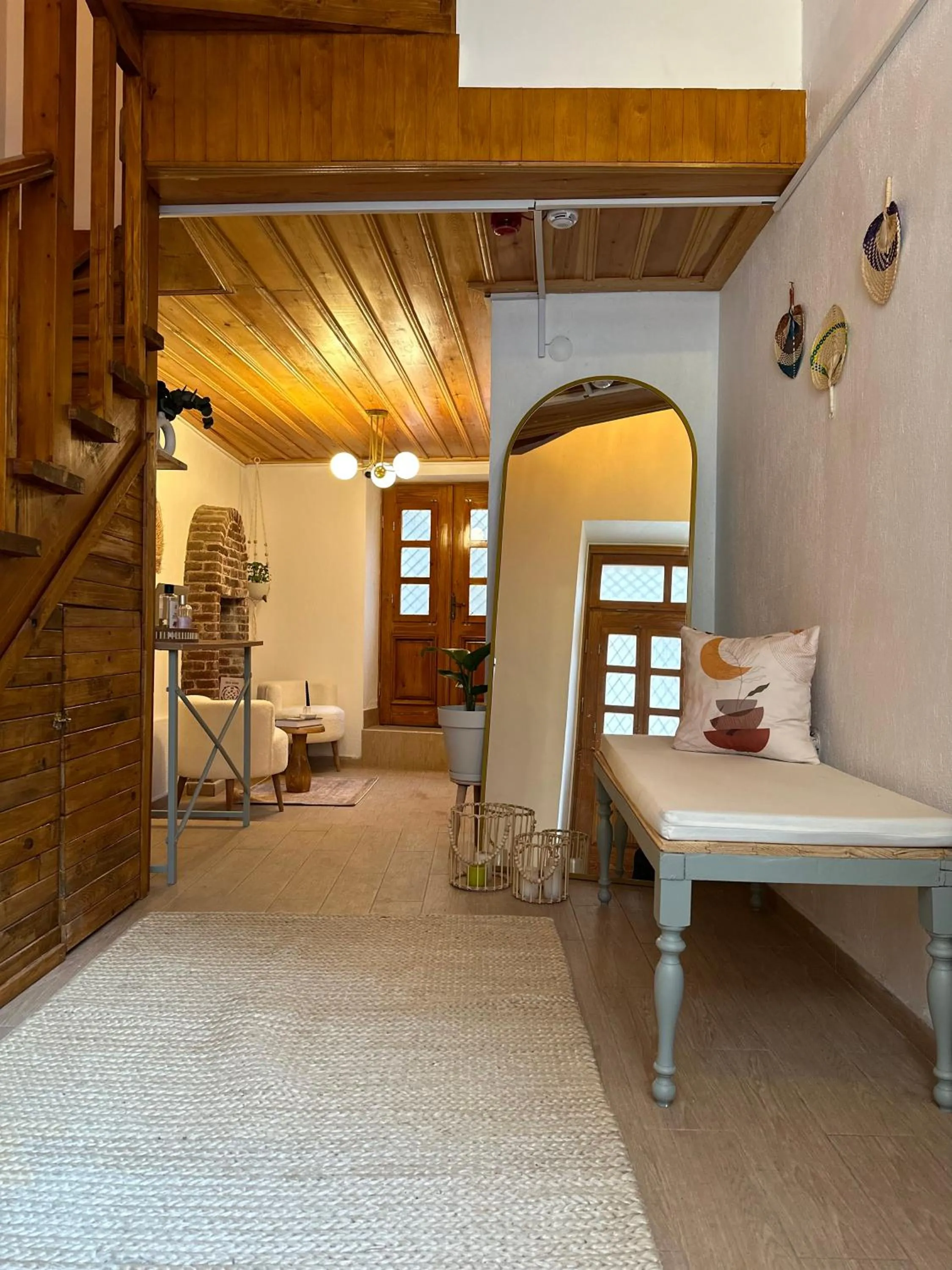 Seating area in Hanole Guest House