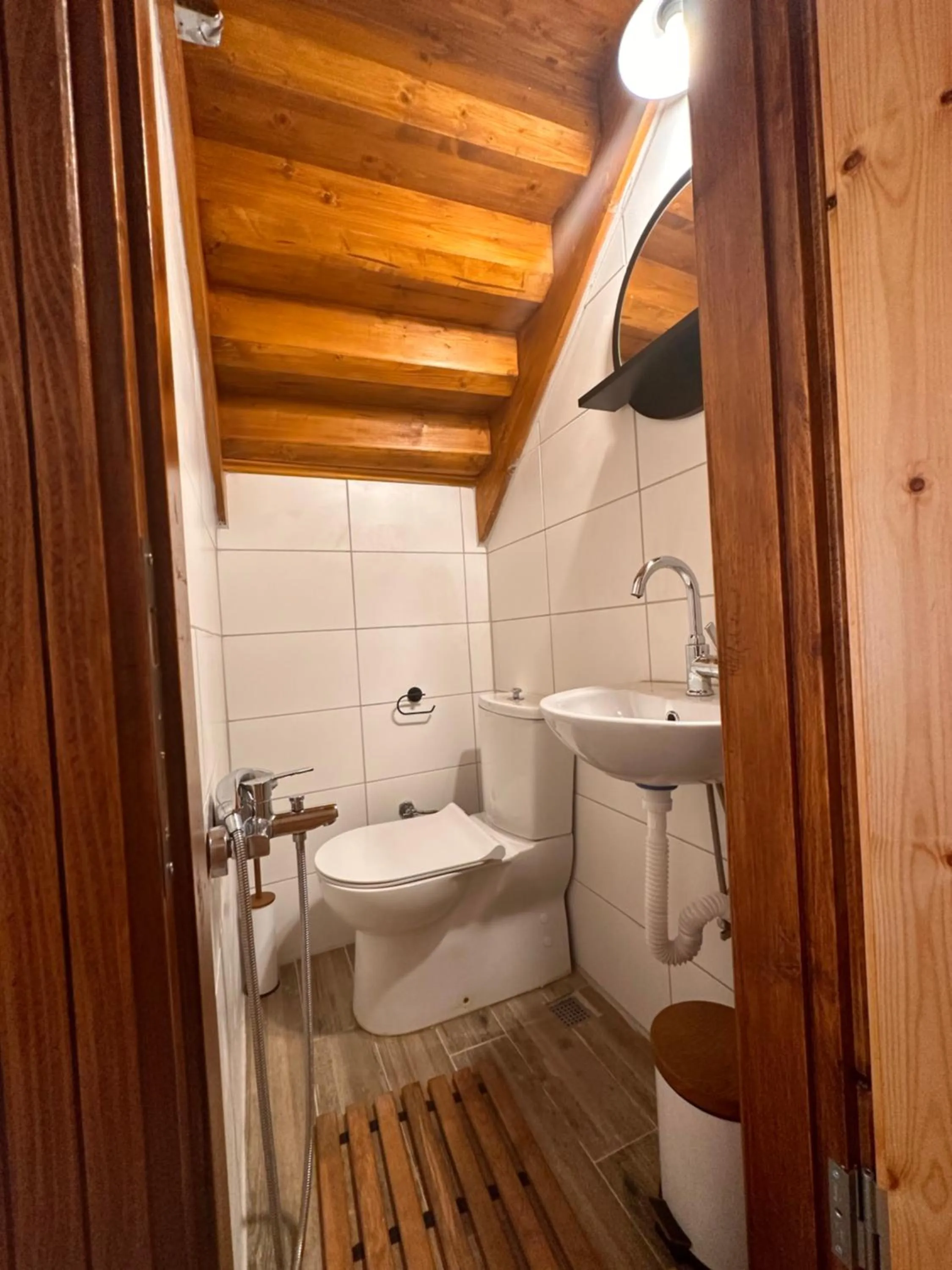 Shower in Hanole Guest House