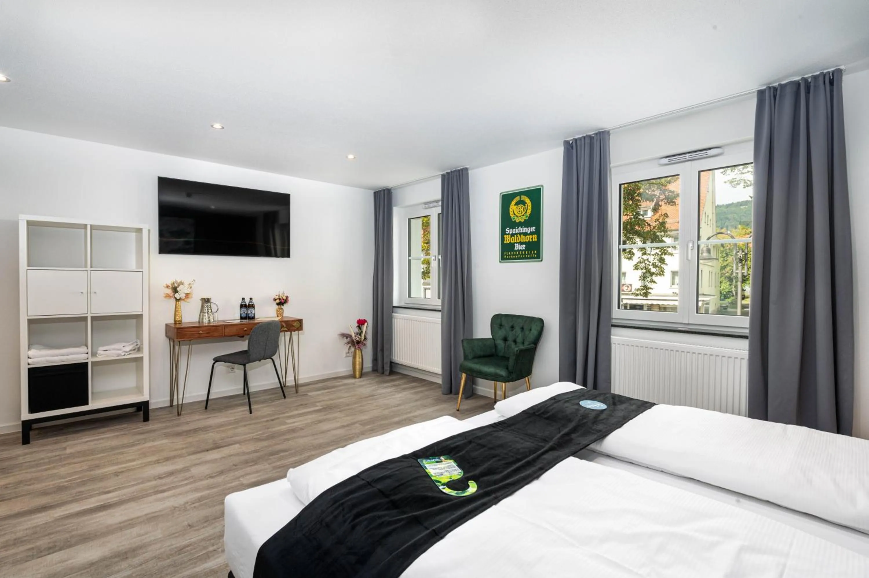 Bed in Hotel Das Q Spaichingen