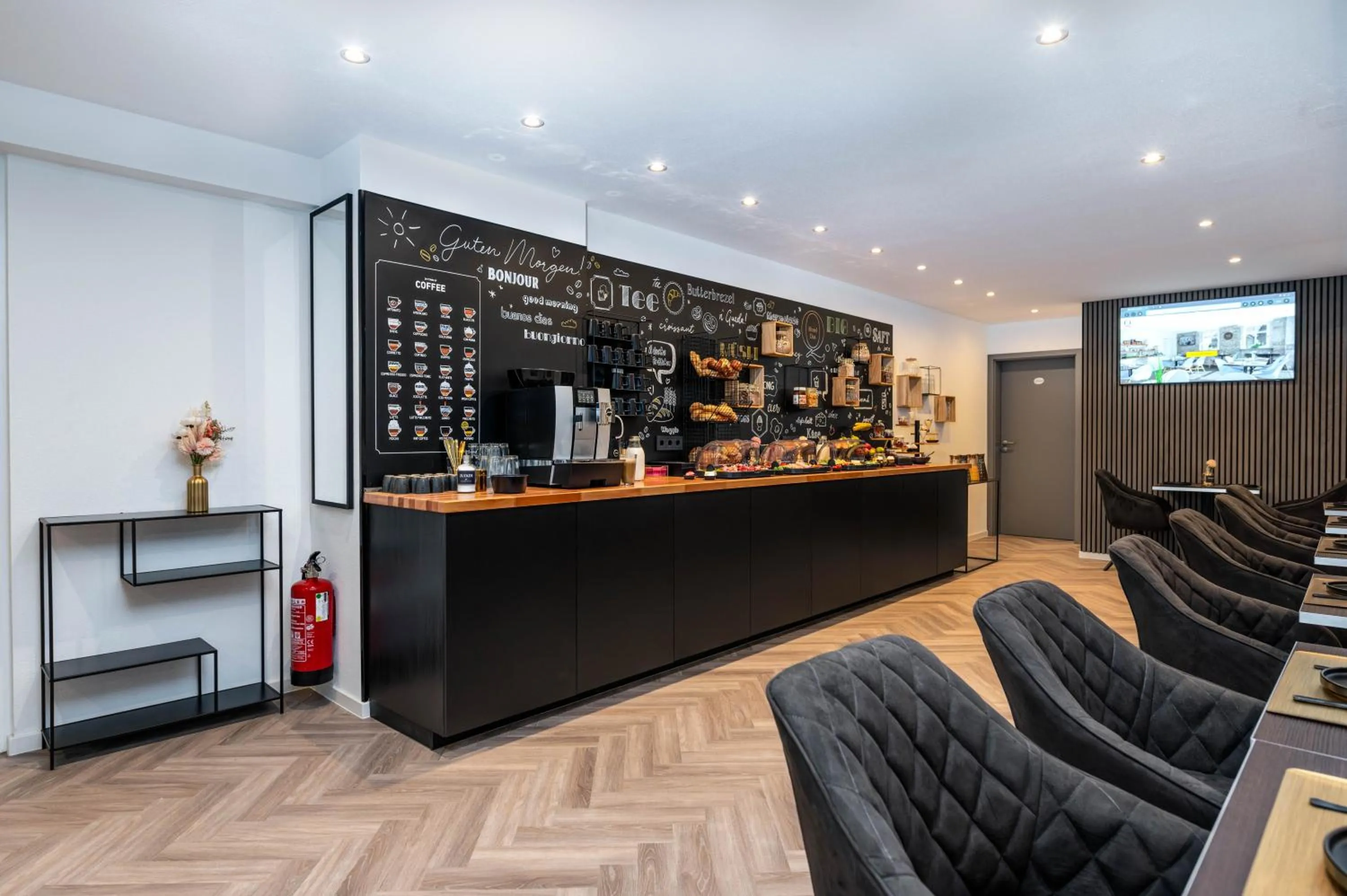 Breakfast in Hotel Das Q Spaichingen