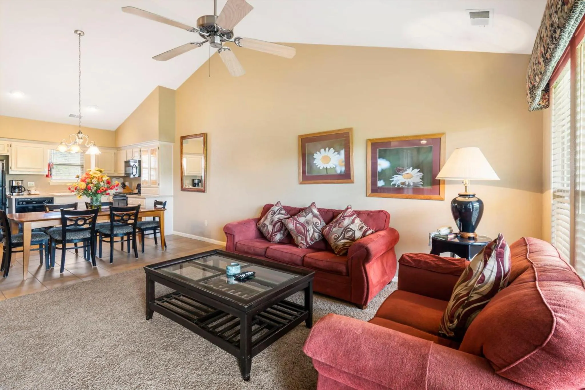 Living room in StoneBridge Village Resort