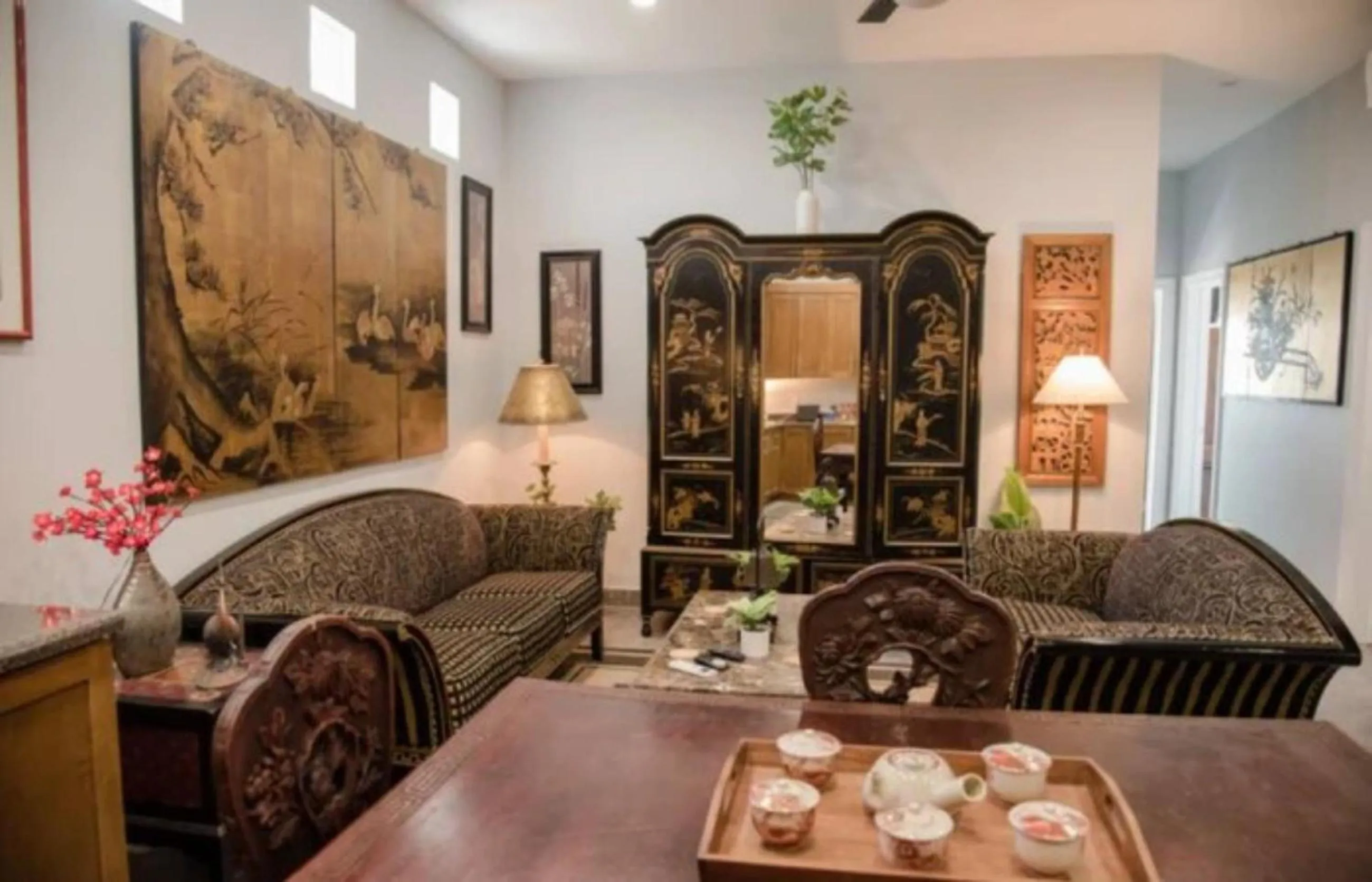 Seating area in Capitan Boutique Resort