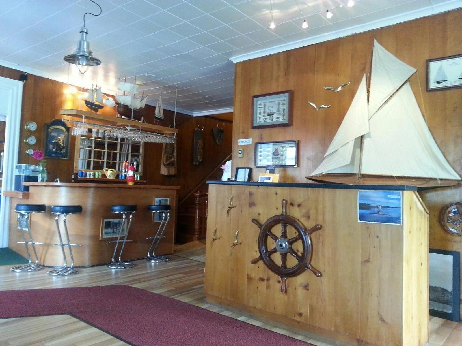 Lounge or bar in Hotel - Motel Georges