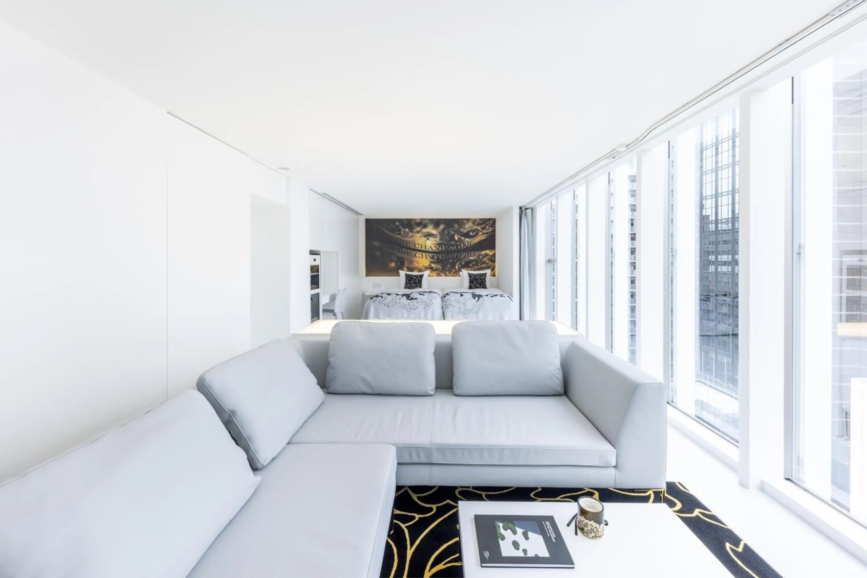 Photo of the whole room in CUVEE J2 HOTEL OSAKA by Onko Chishin