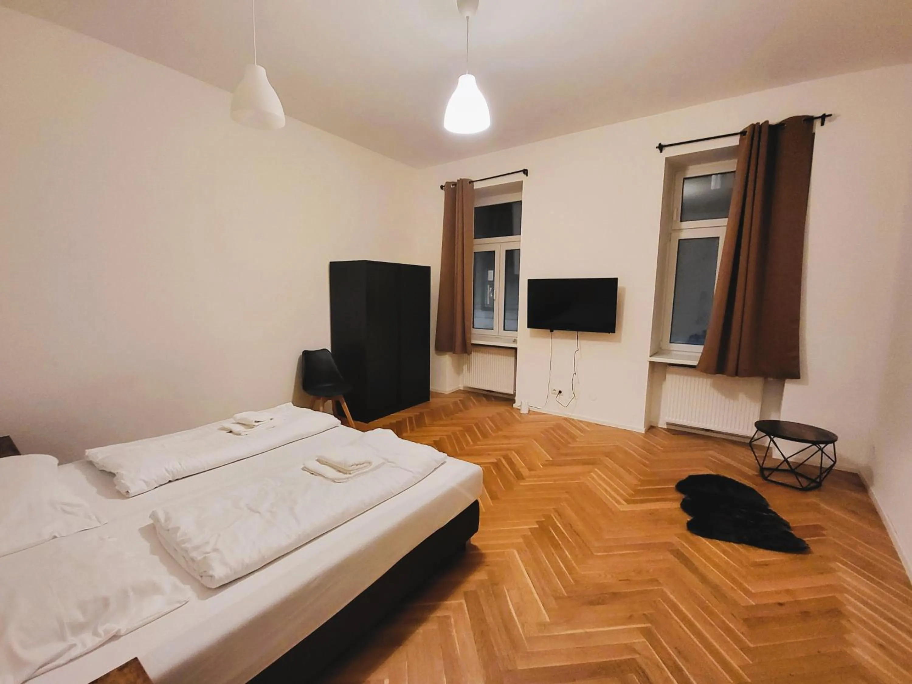 Bed in Neulerchenfelder Apartment Vienna