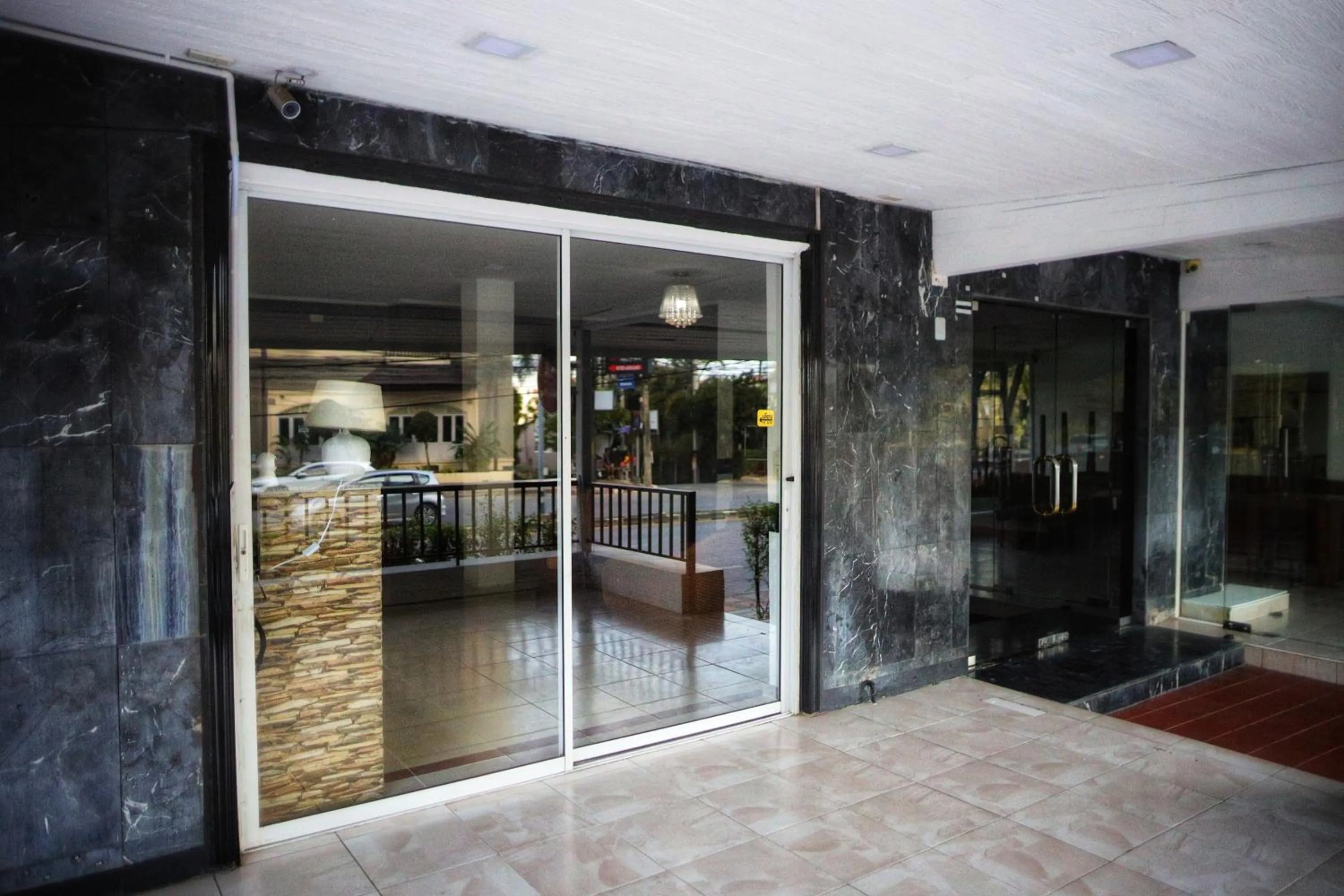 Facade/entrance in Aloft Hotel and Hostel Pattaya