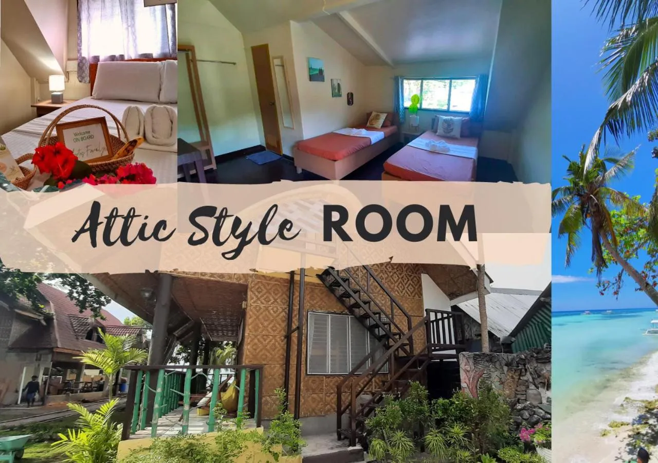 On Board Panglao Beach Hostel & Resort with FREE MOTORBIKE