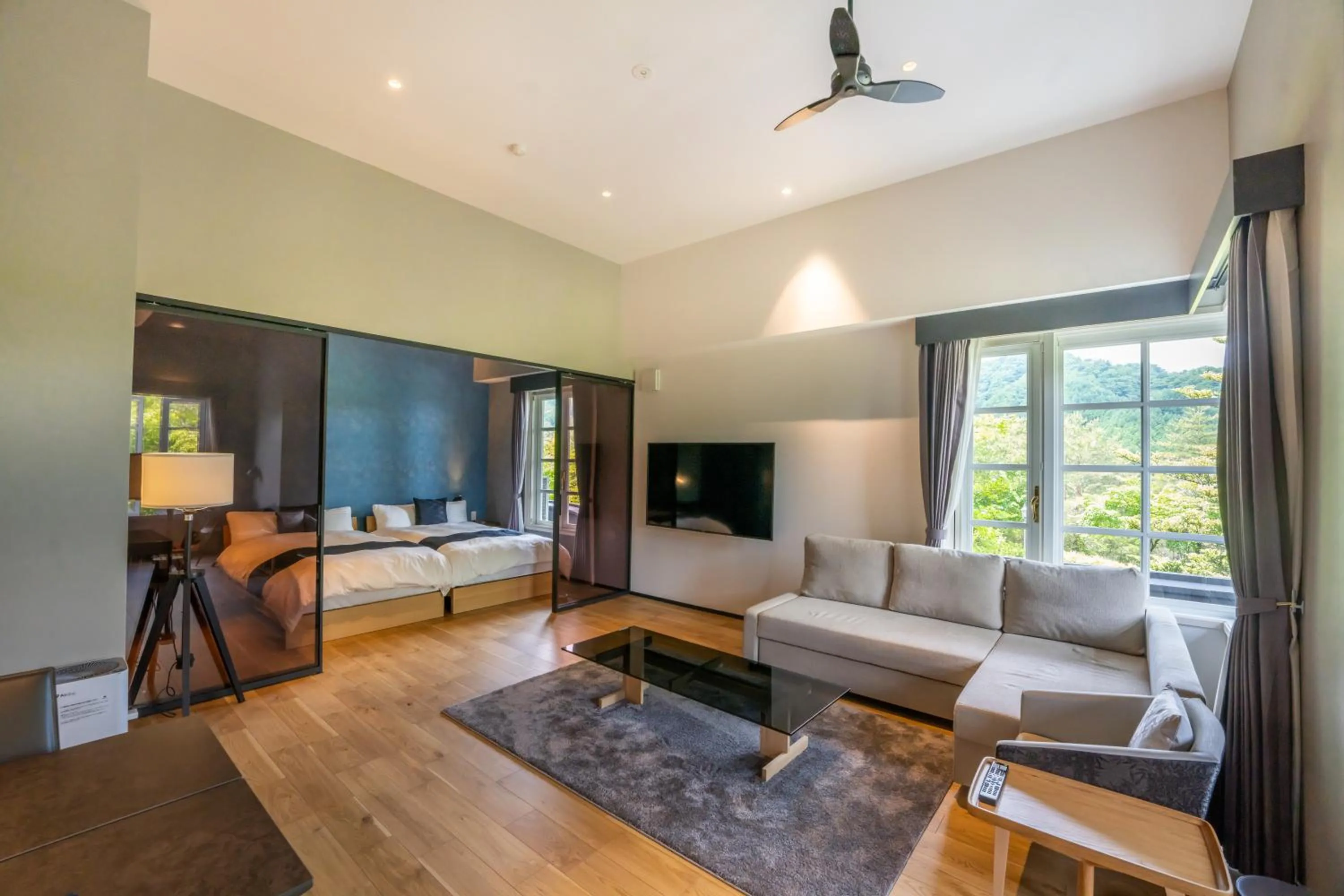 Living room in Eau Sol Vert Karuizawa Club