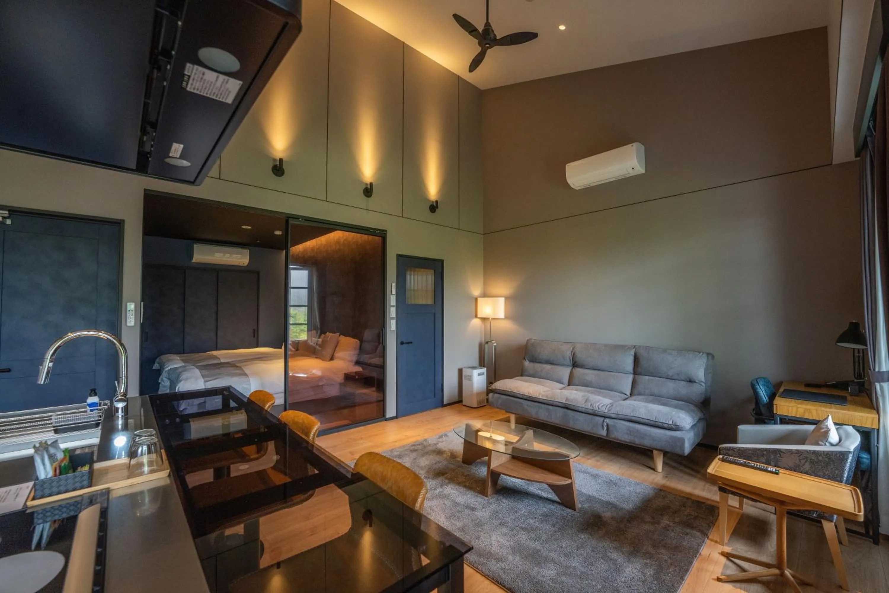 Living room in Eau Sol Vert Karuizawa Club