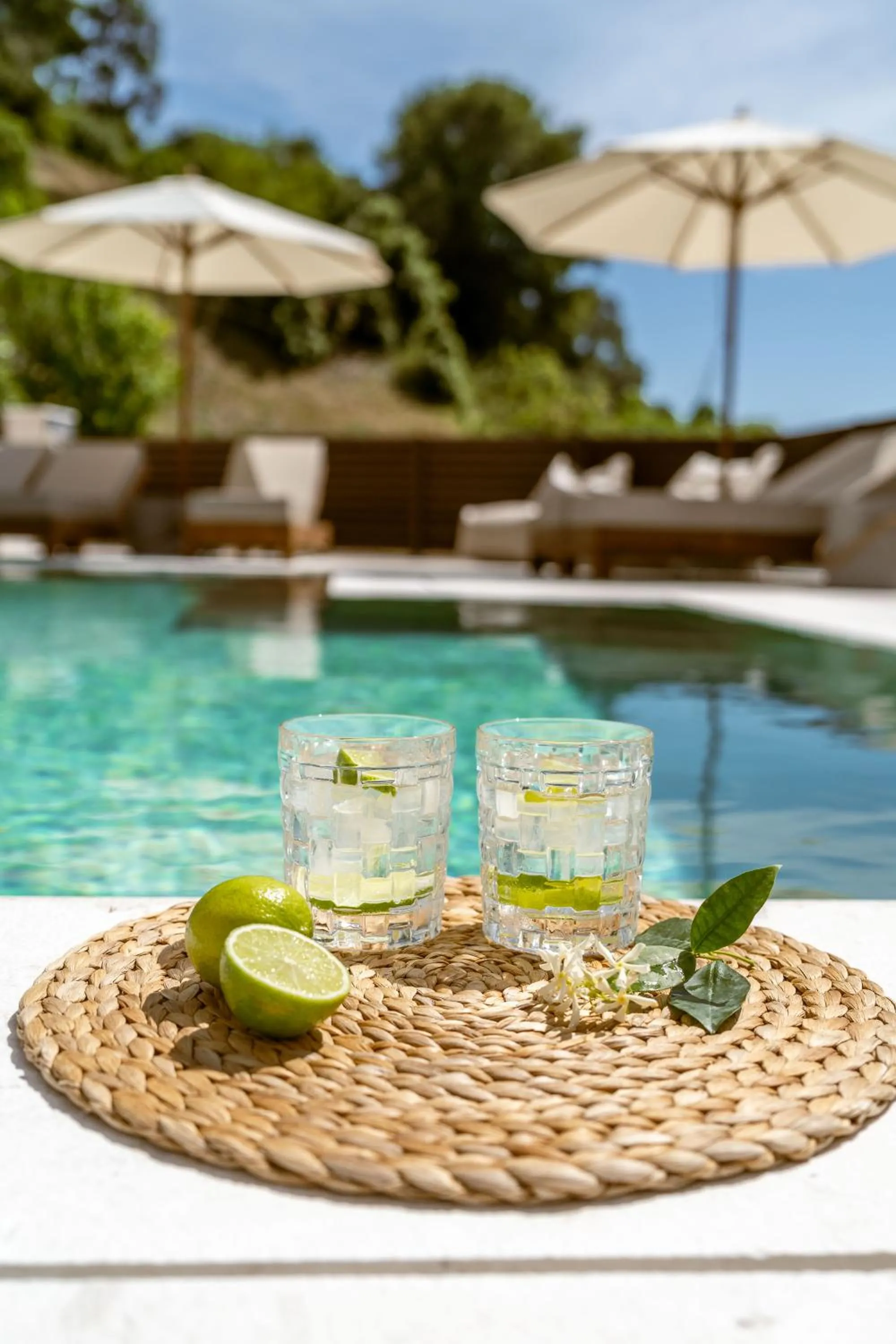 Swimming pool in Hara Suites