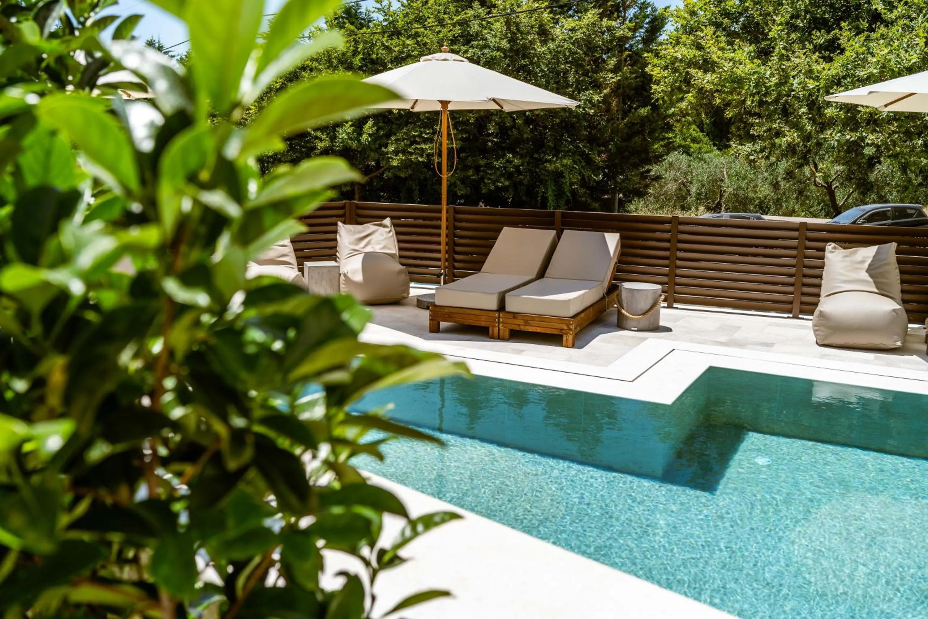 Swimming pool in Hara Suites