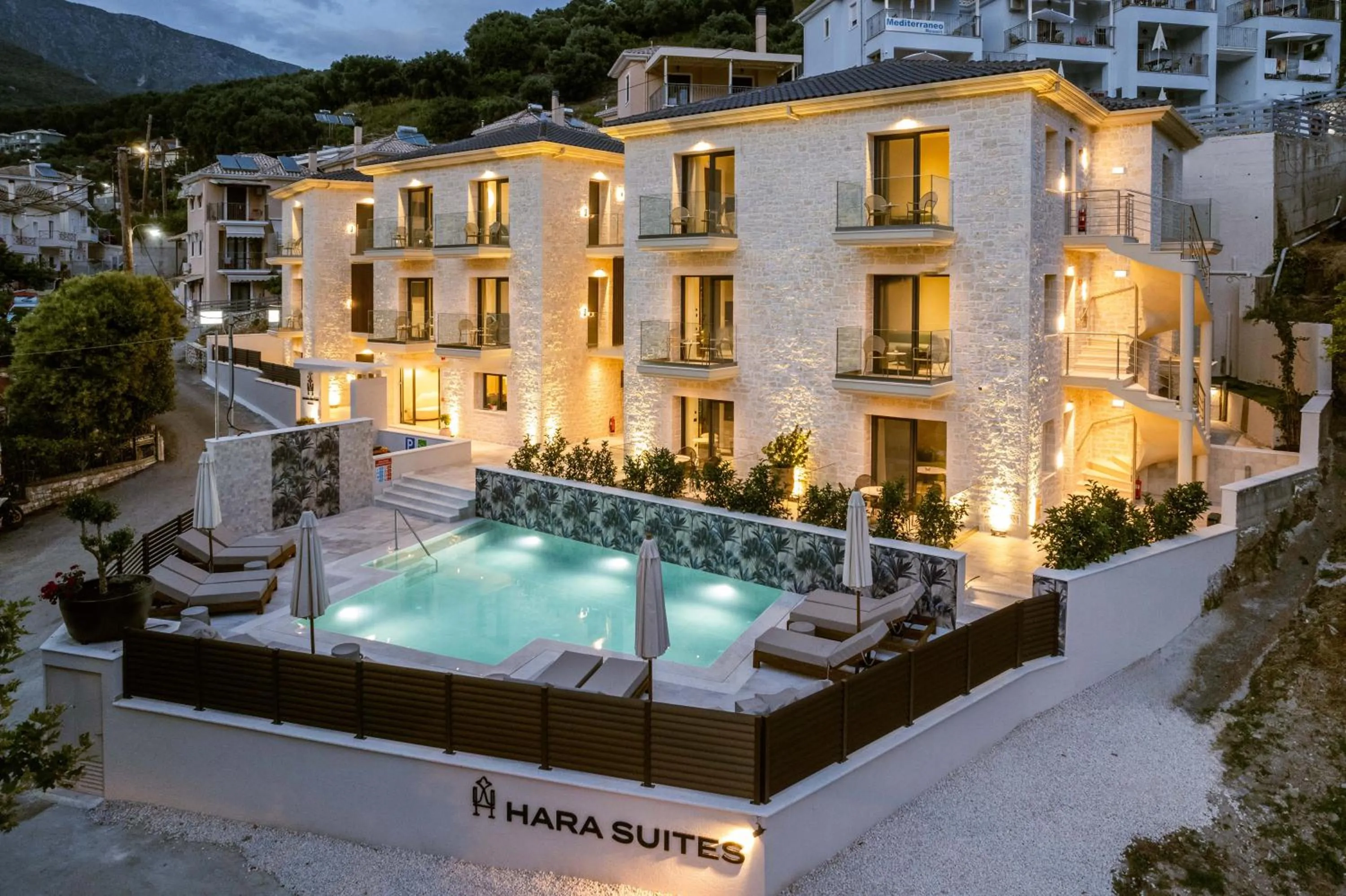 Property building in Hara Suites
