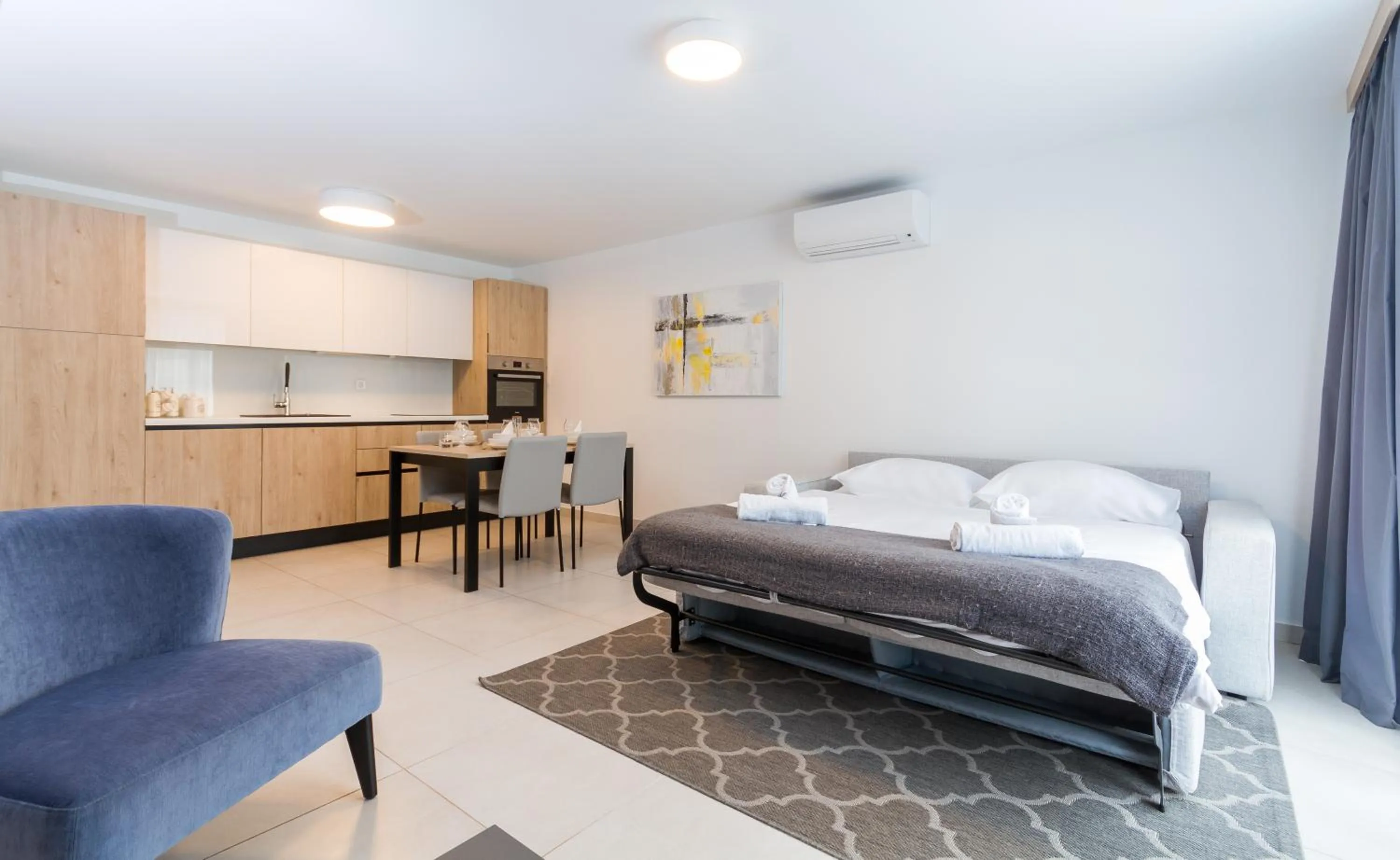 Bed in Garden Palace Marjeta Apartment with free Parking