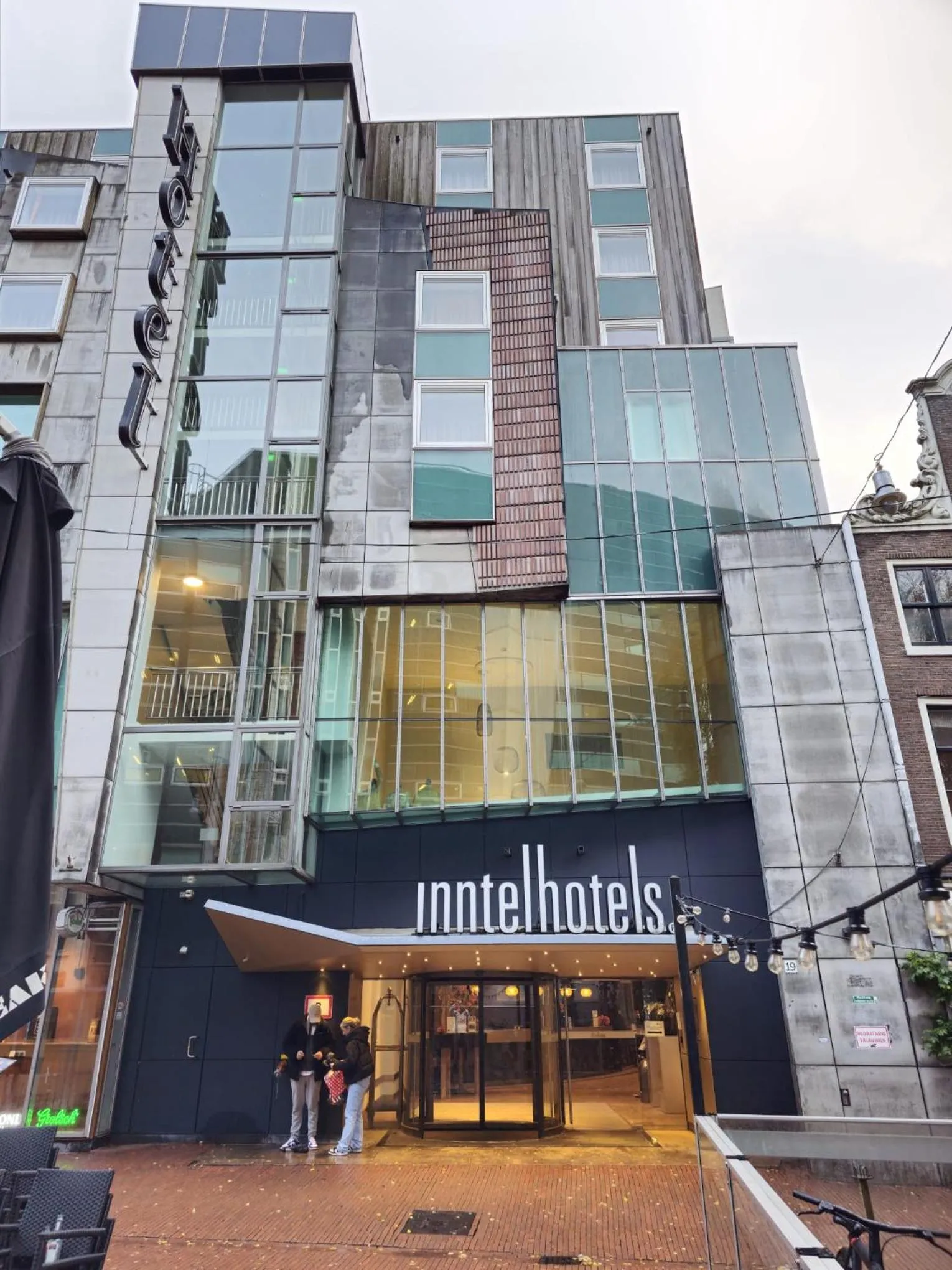 Property building in Inntel Hotels Amsterdam Centre