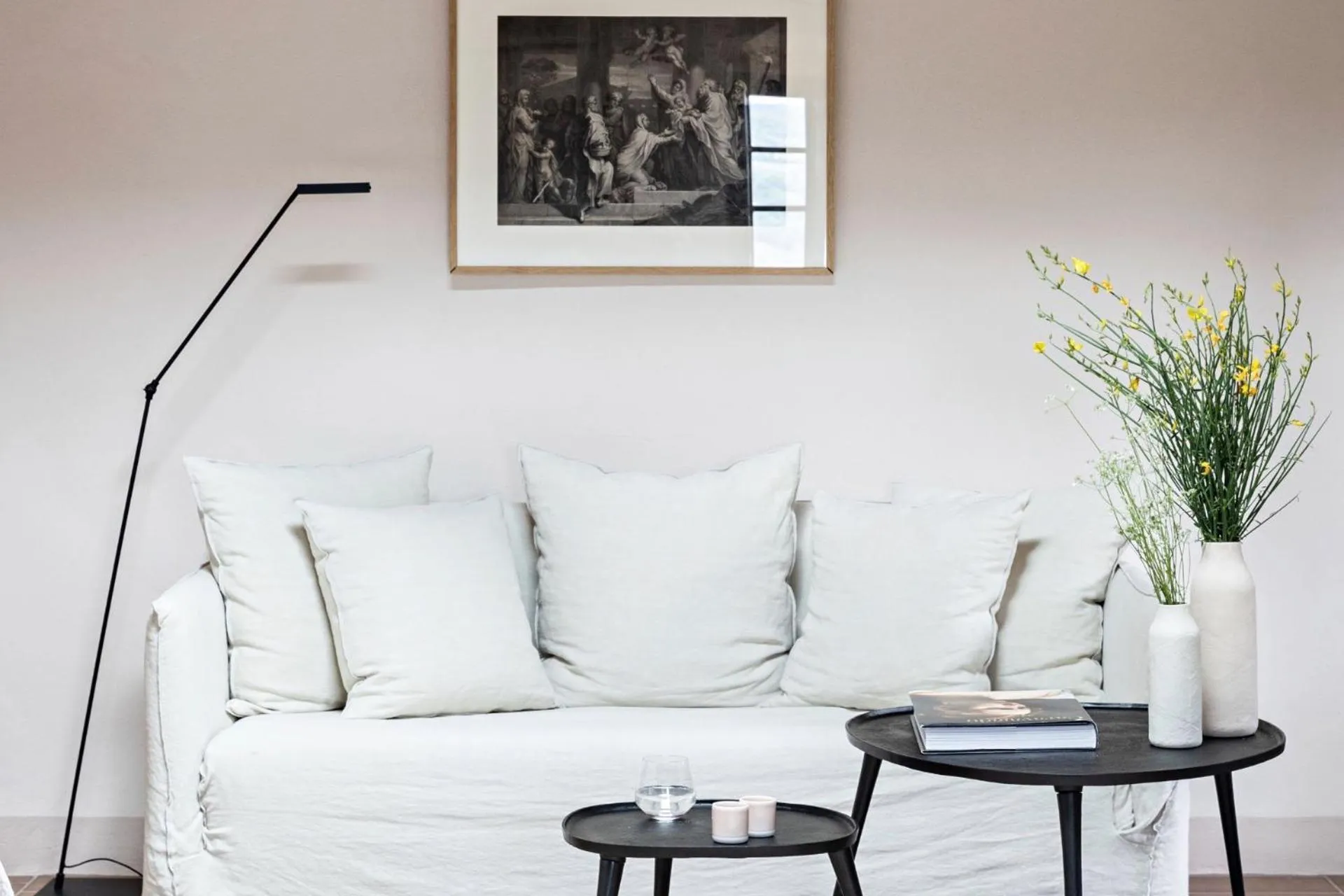 Seating area in Pieve Aldina Relais & Châteaux