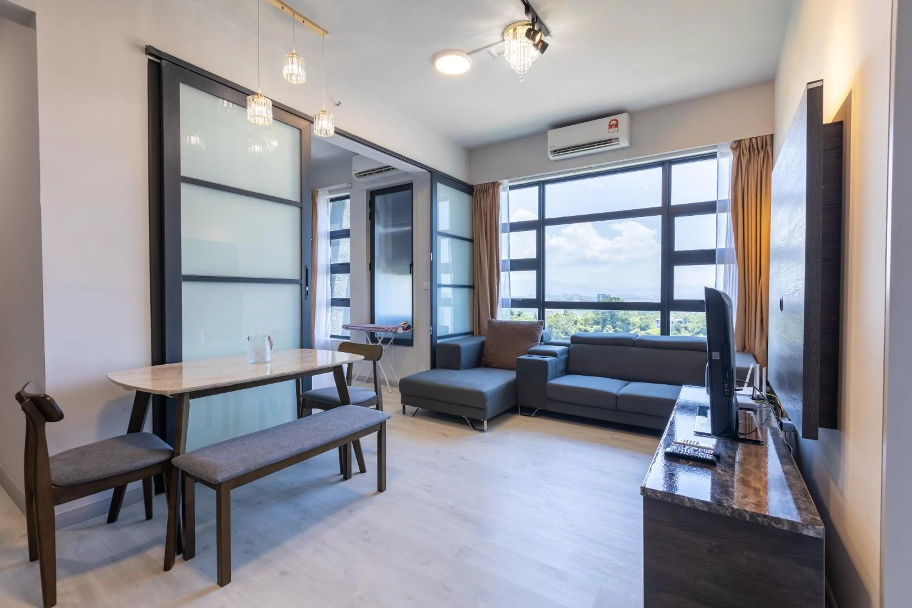 Living room in Margo Home - Jesselton Quay