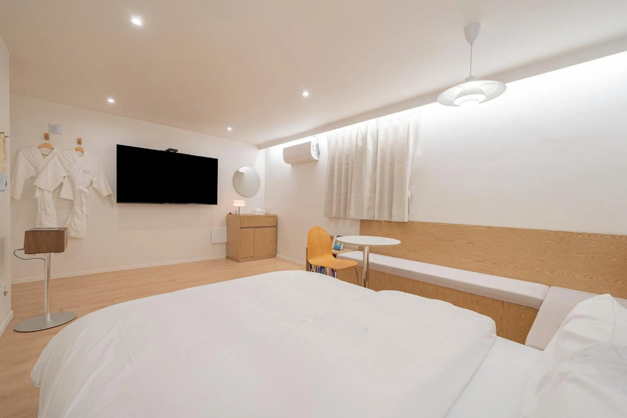 Bed in Aank Hotel Cheongju Uam 1st