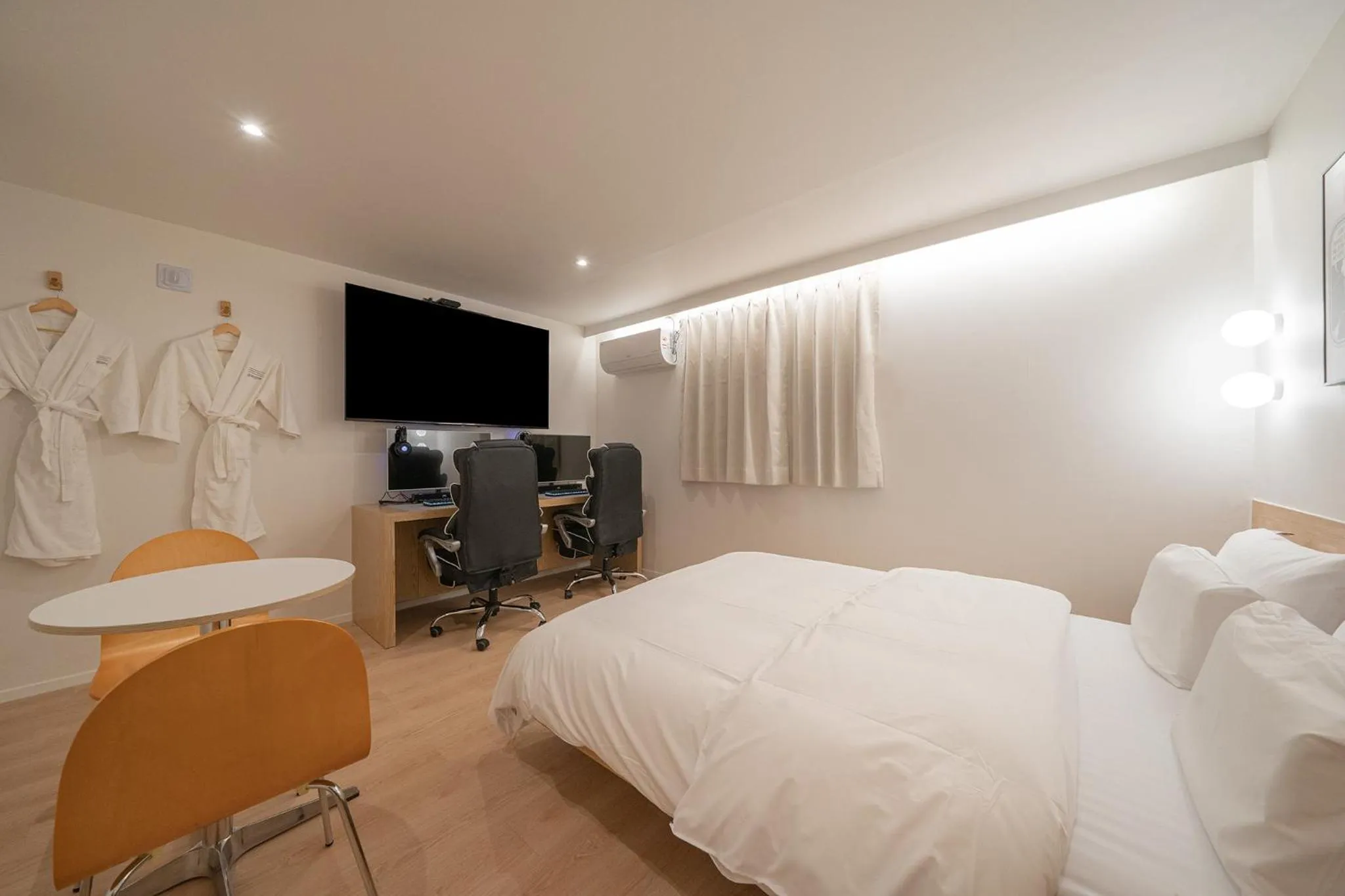 Bed in Aank Hotel Cheongju Uam 1st