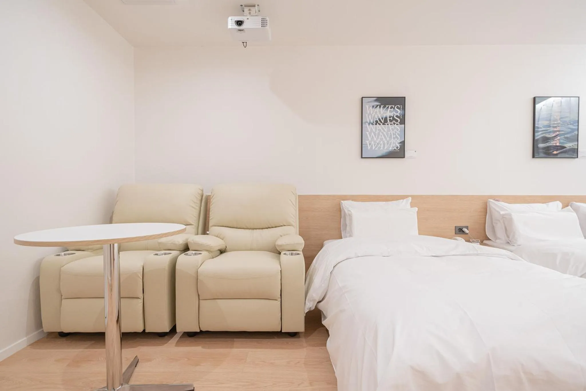 Bed in Aank Hotel Cheongju Uam 1st