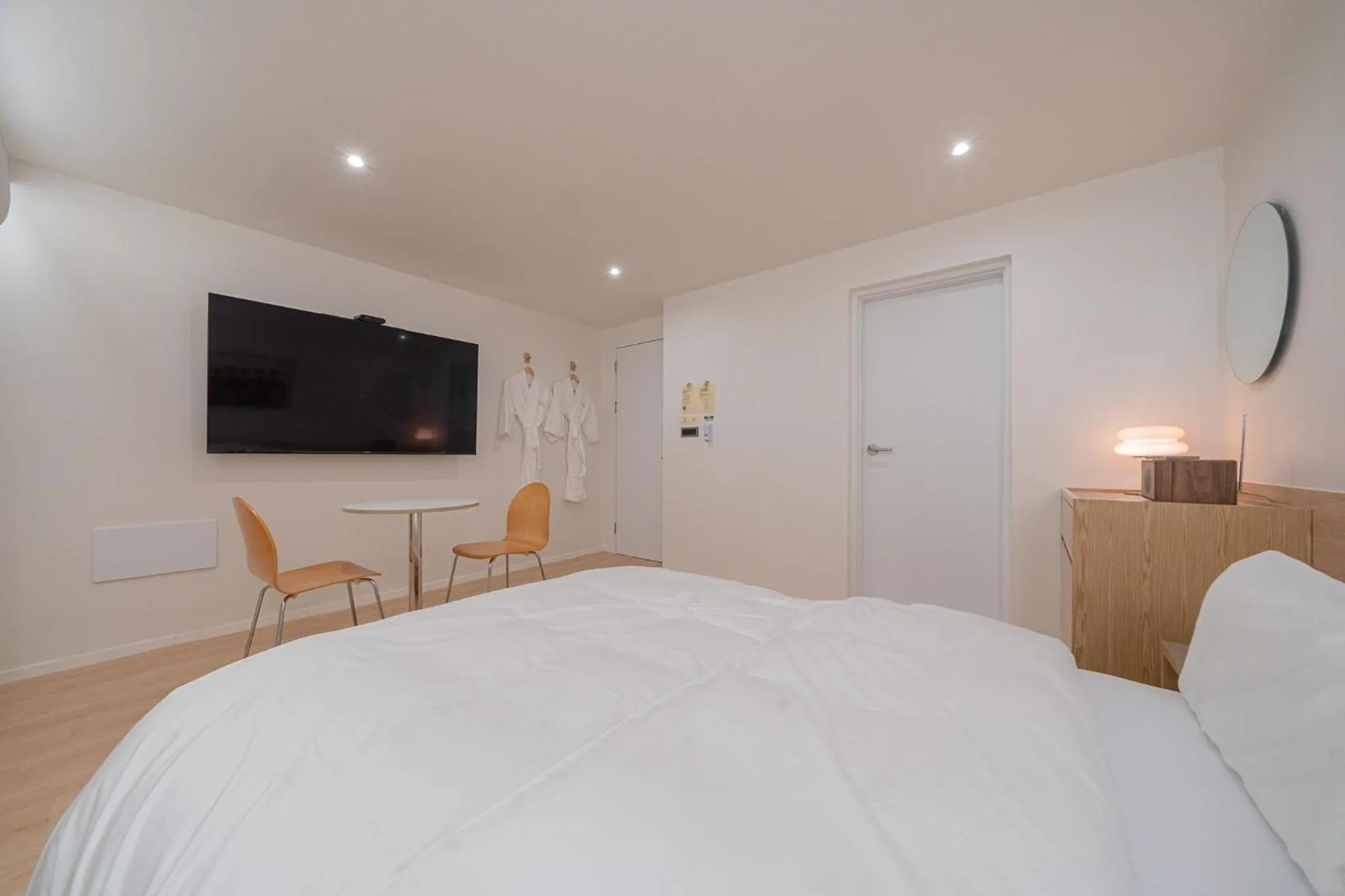 Bed in Aank Hotel Cheongju Uam 1st