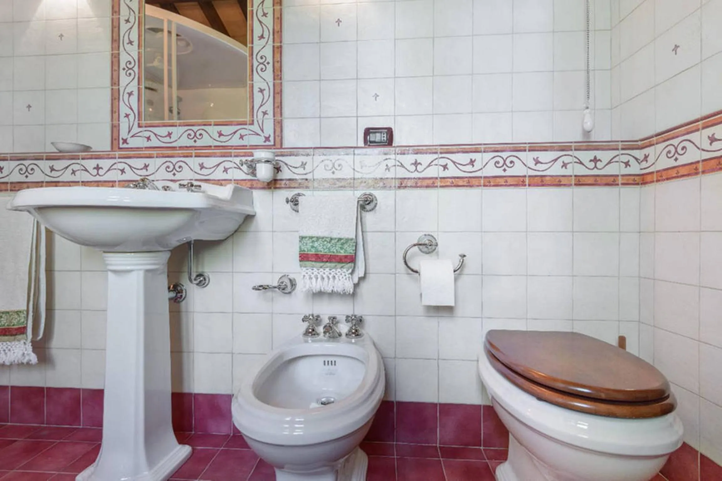 Bathroom in La Valle dei Casali B&B Green Boutique