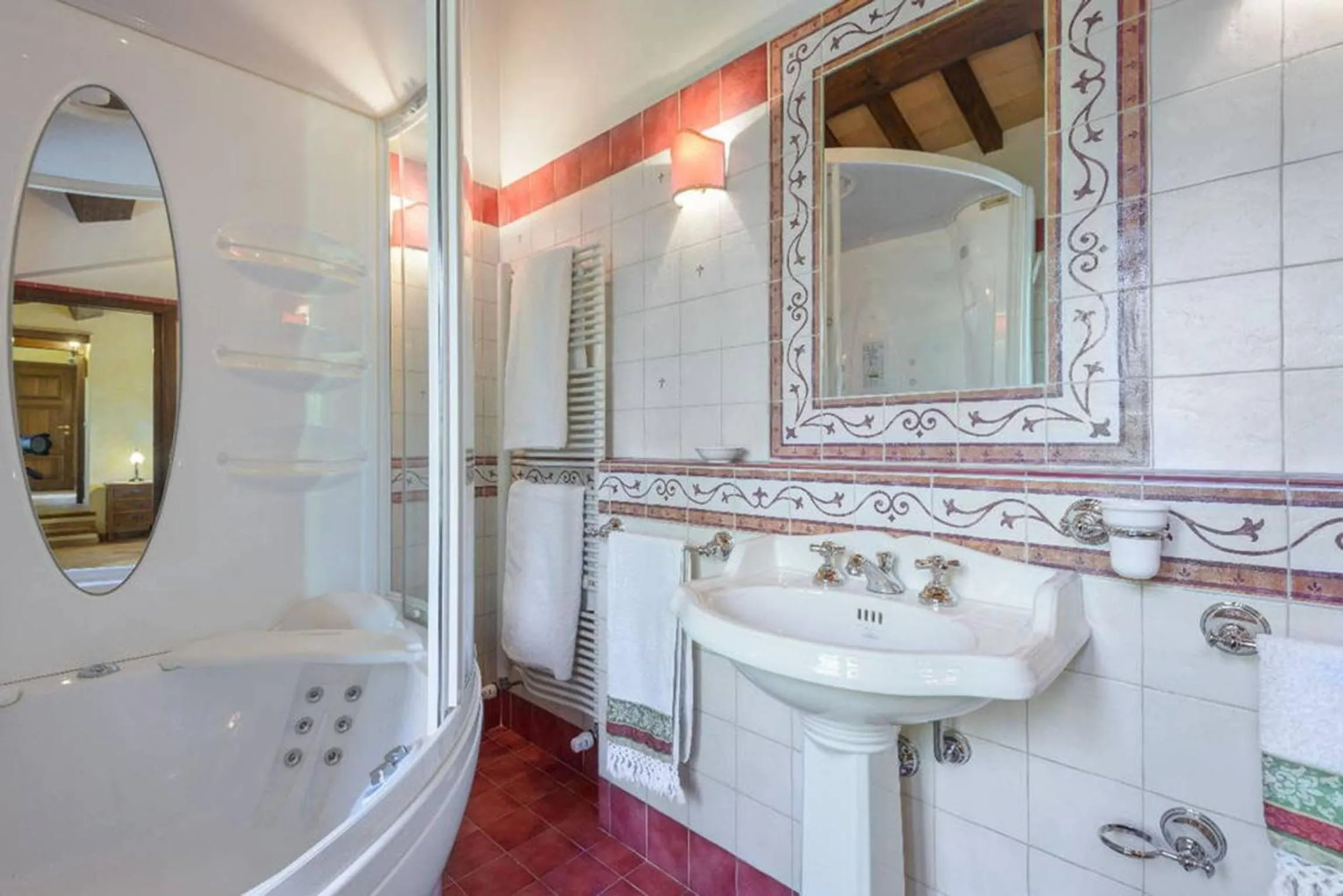 Bathroom in La Valle dei Casali B&B Green Boutique