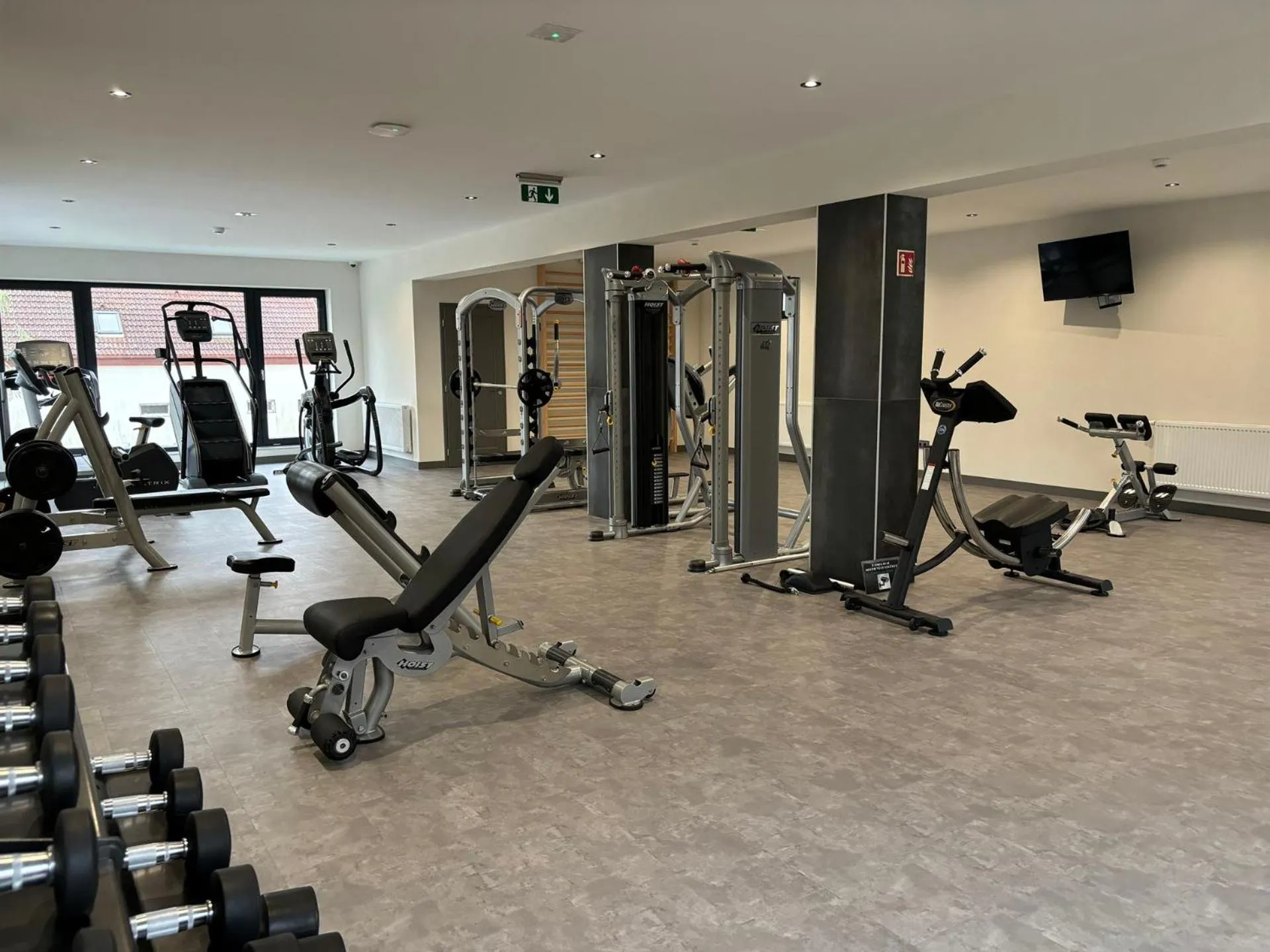 Fitness centre/facilities in Ikonik Spa Hotel