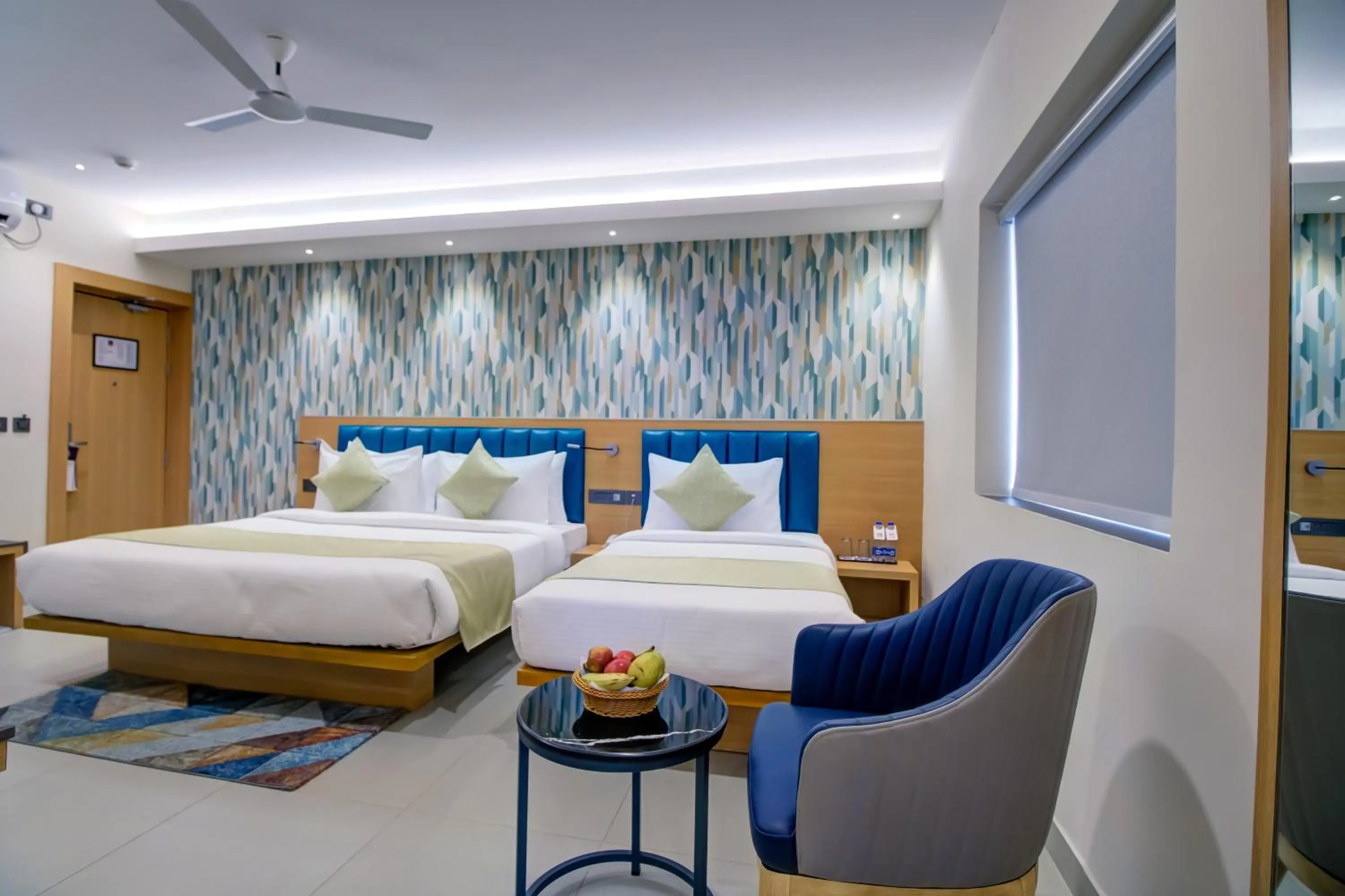 Bed in Cozzet Victoria Hotel