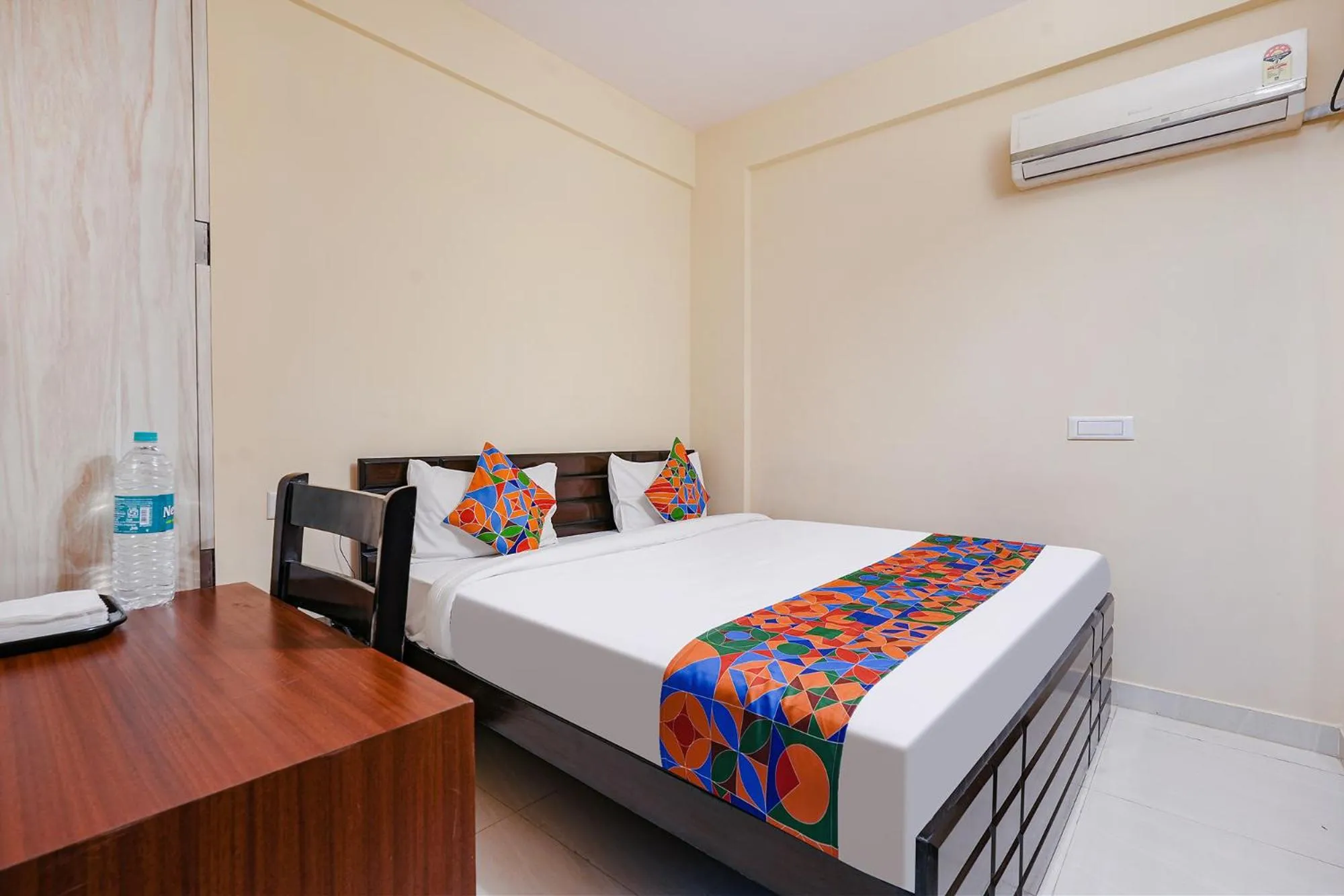 Bed in FabHotel Crystal Suites - Near Marathahalli Junction