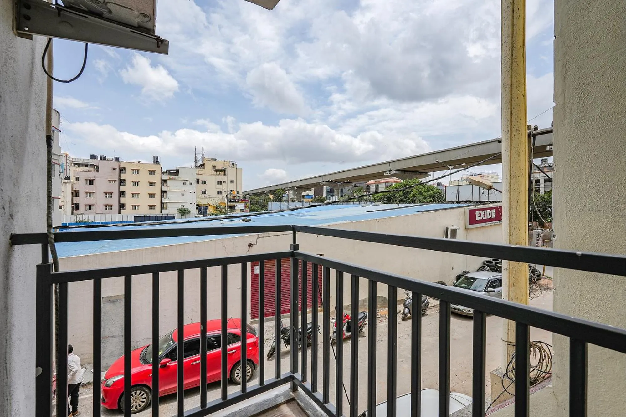 Balcony/Terrace in FabHotel Crystal Suites - Near Marathahalli Junction