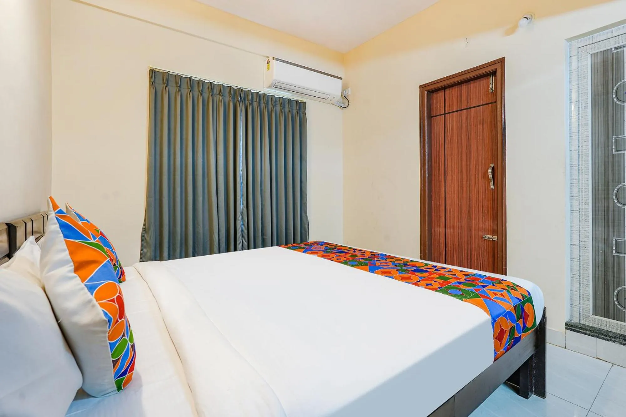 Bed in FabHotel Crystal Suites - Near Marathahalli Junction