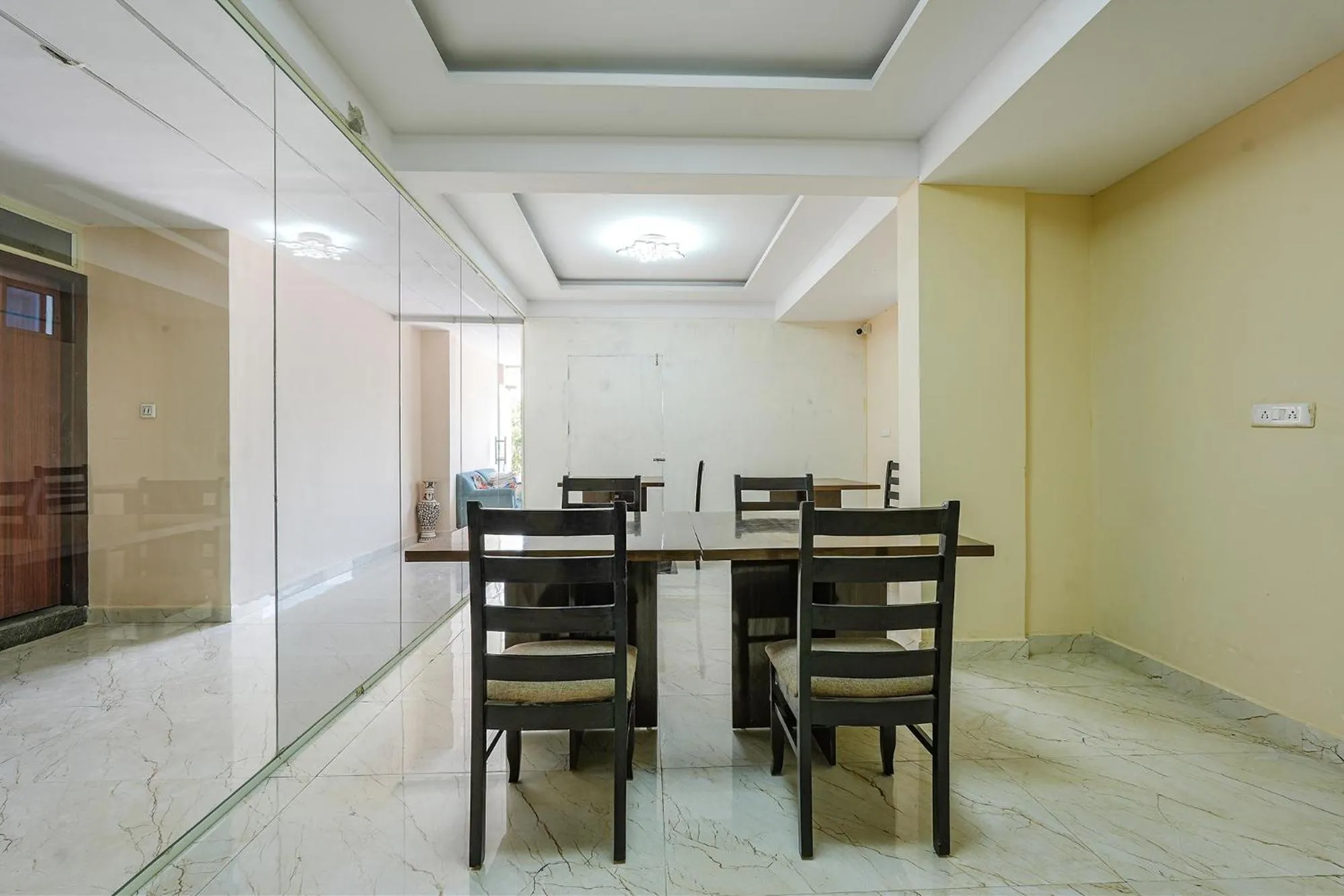 Dining area in FabHotel Crystal Suites - Near Marathahalli Junction