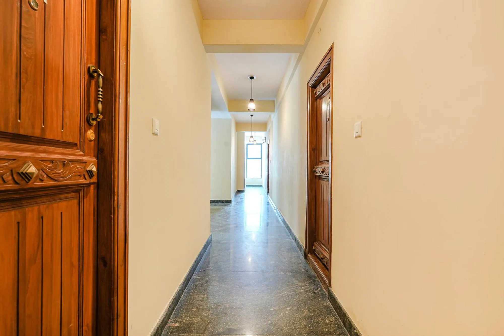 Lobby or reception in FabHotel Crystal Suites - Near Marathahalli Junction