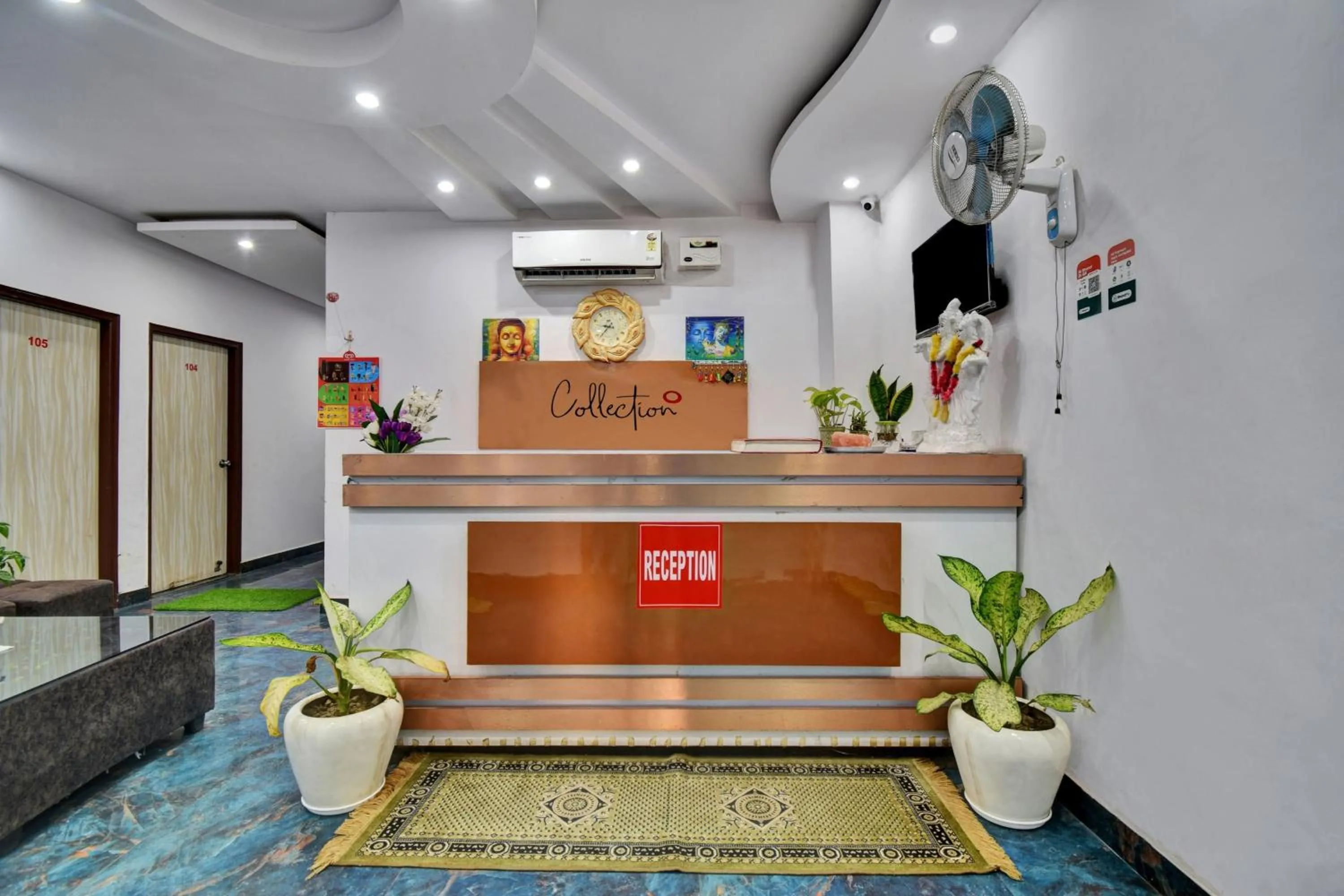 Lobby or reception in Hotel O Royal Paradise