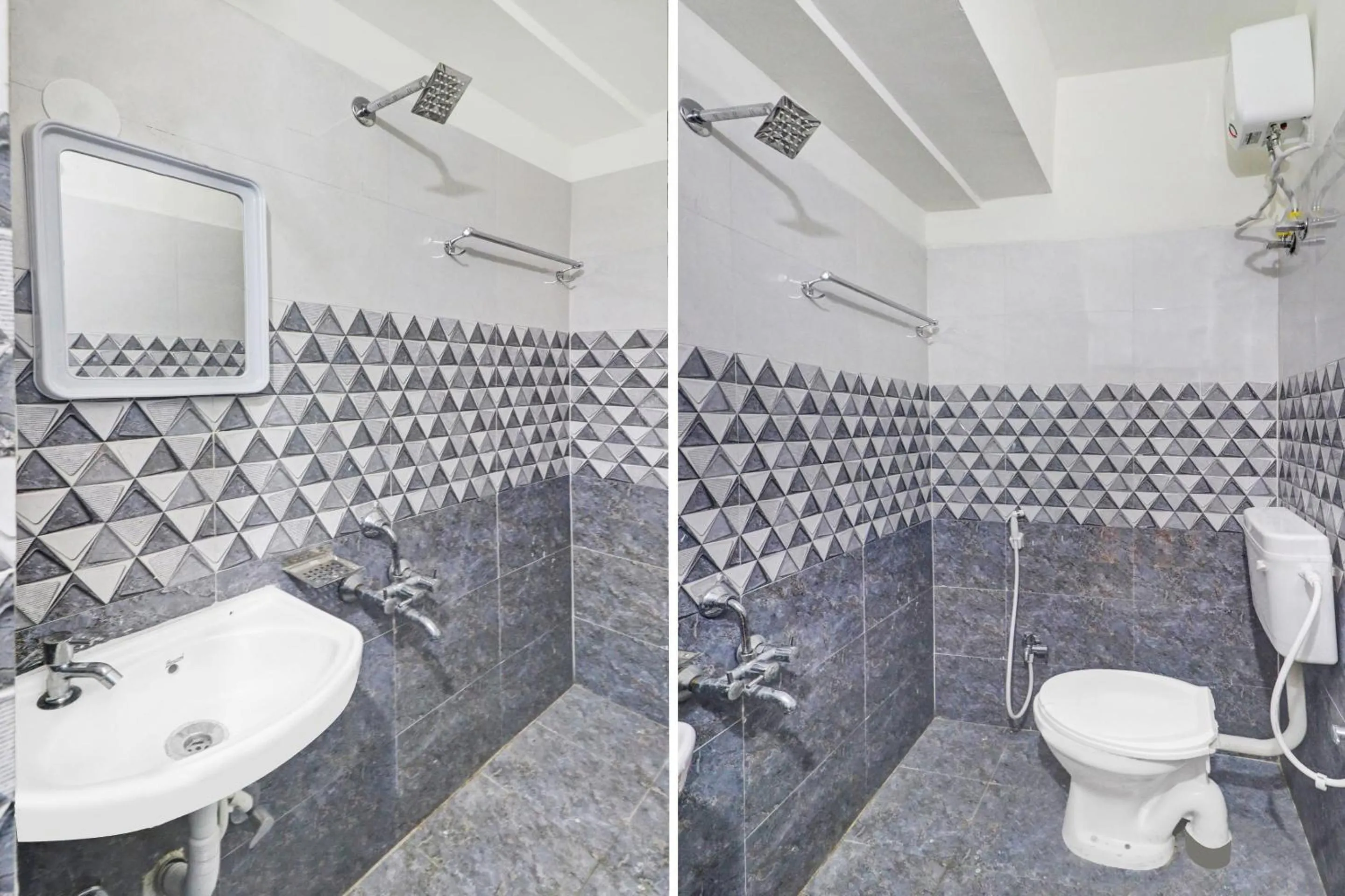 Bathroom in Super Collection O Pnr International Mehdipatnam