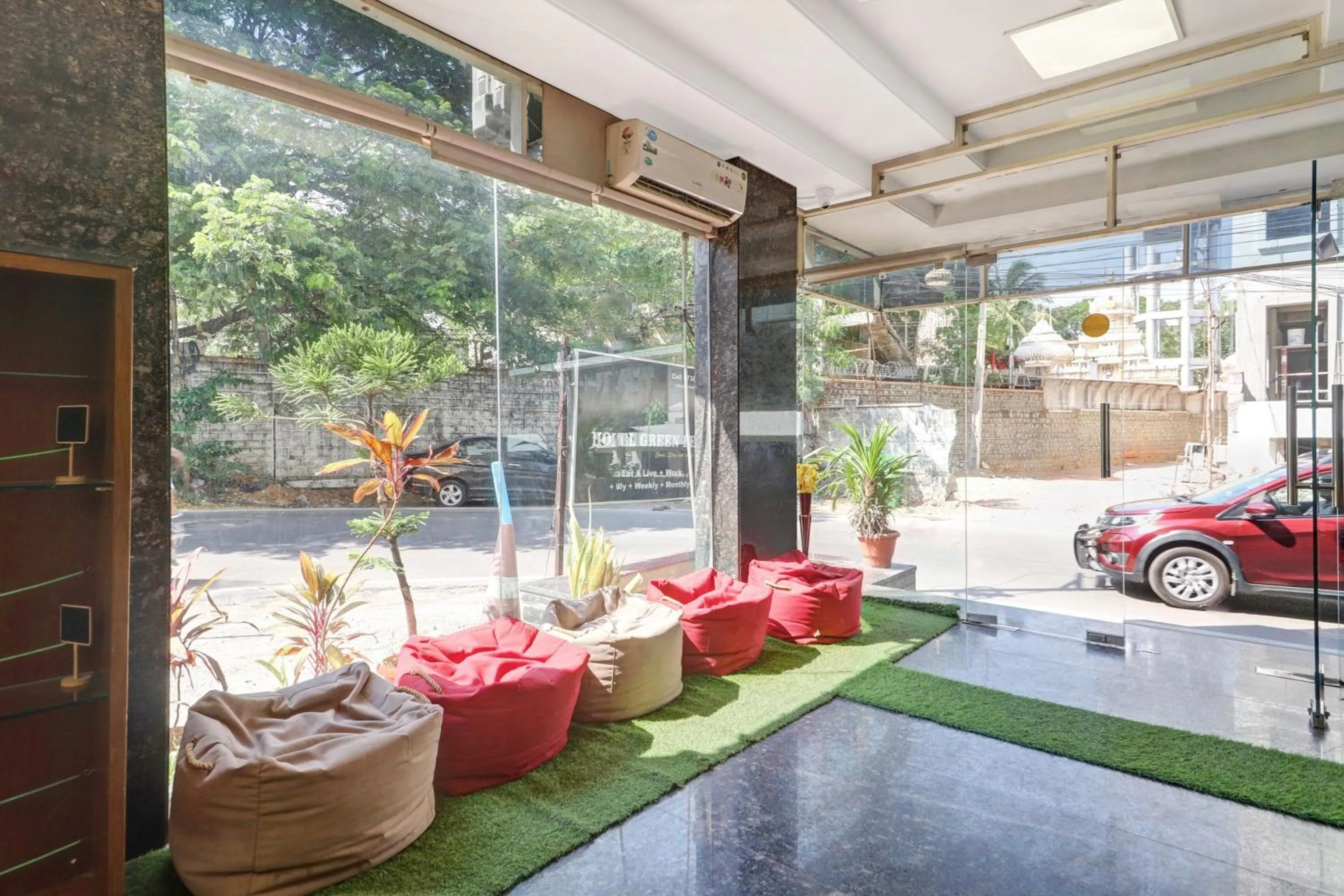 Lobby or reception in Super Capital O Qualia Gachibowli