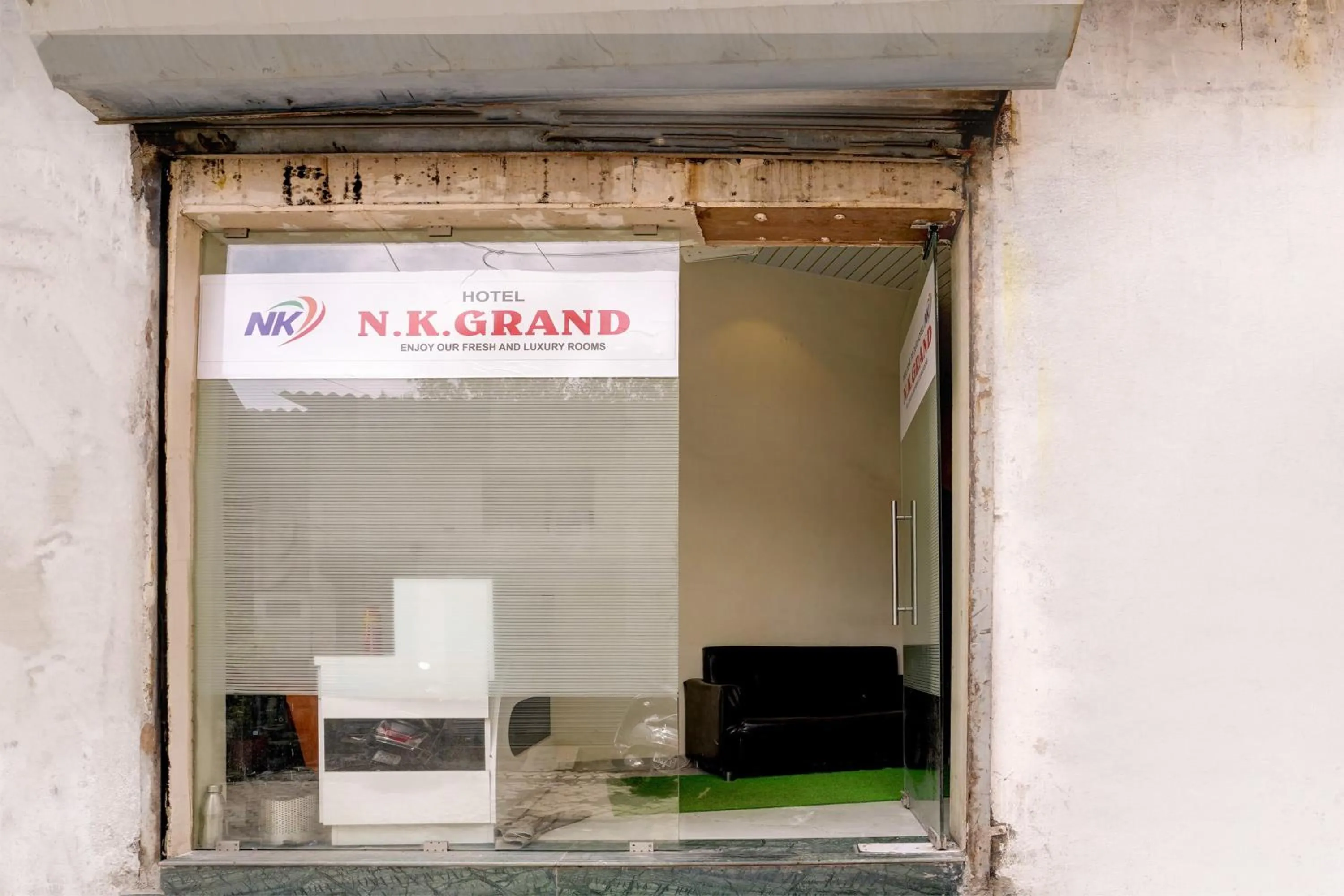 Facade/entrance in Hotel O NK Grand