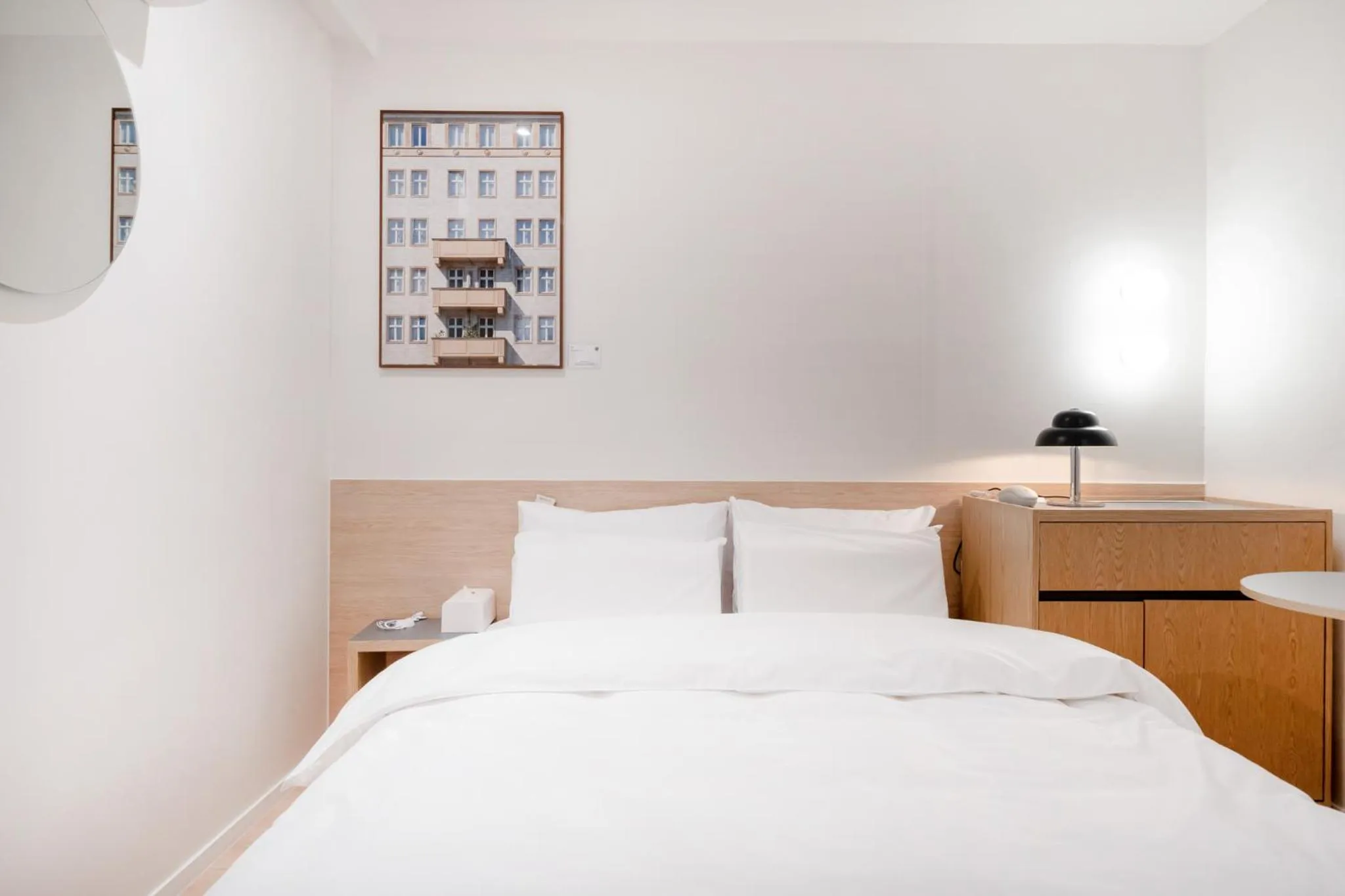 Bed in Anook Hotel Cheongju Uam 2nd